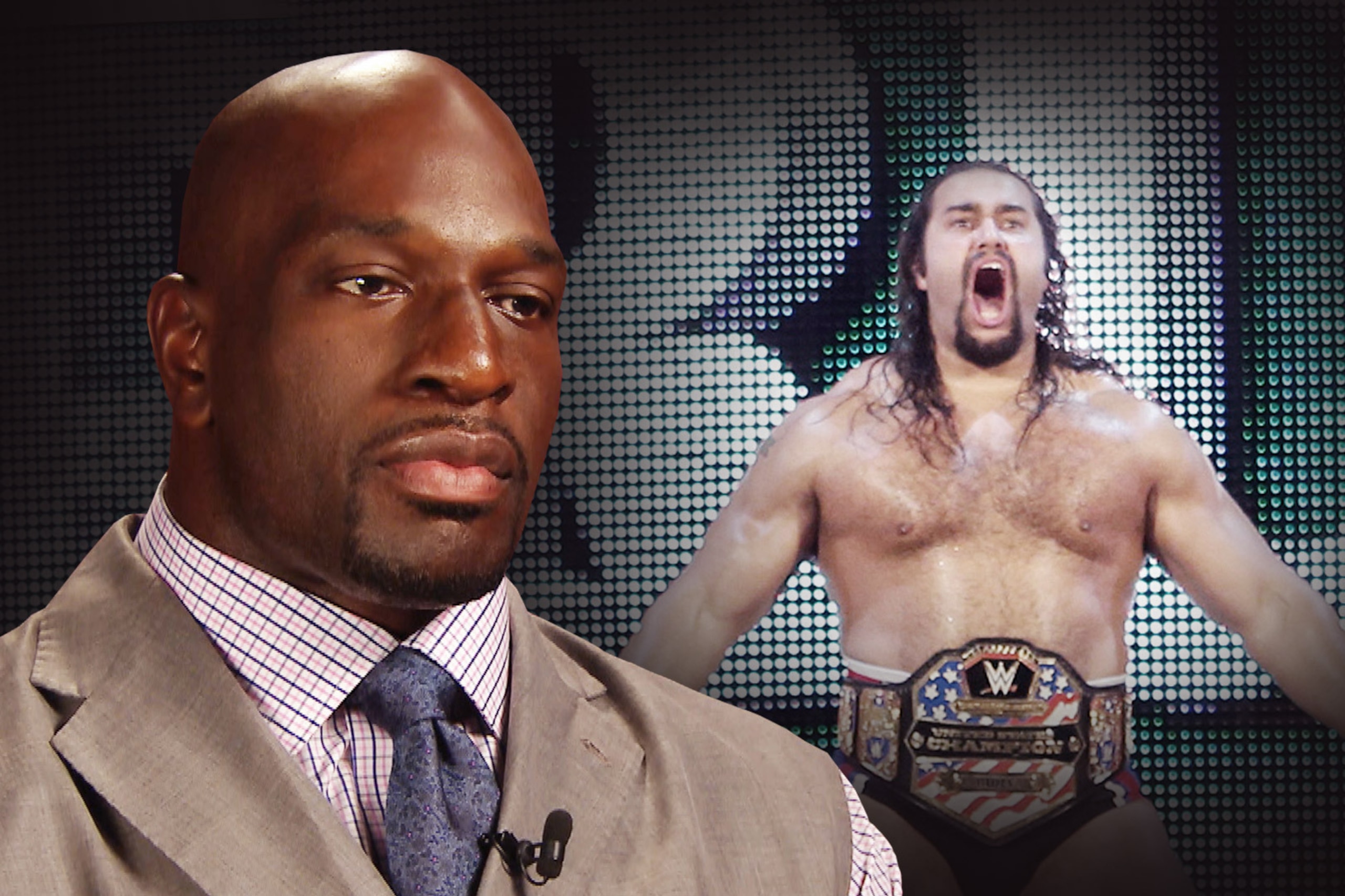 Titus O'Neil and Rusev