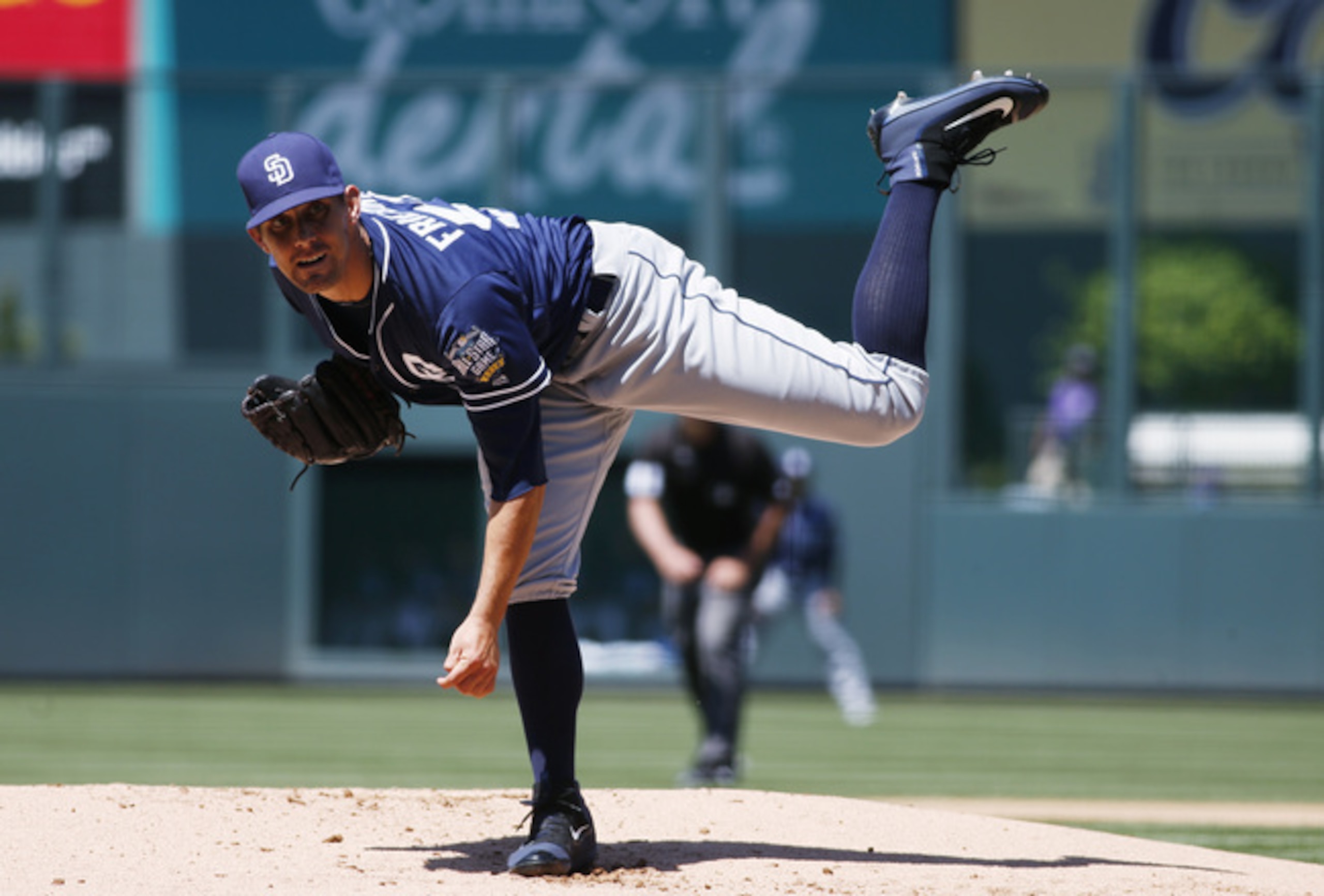 Christian Friedrich escaped Coors Field with nine strikeouts and no unearned runs relinquished on Sunday.