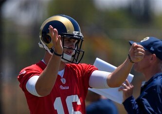 Jared Goff appears to be entering a good rookie situation with the Rams.