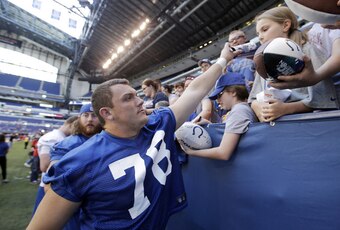 Alabama product Ryan Kelly should lock down the Colts' center position for the foreseeable future.