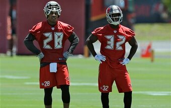 Rookie Vernon Hargreaves (left) should immediately compete for a starting corner spot in Tampa.