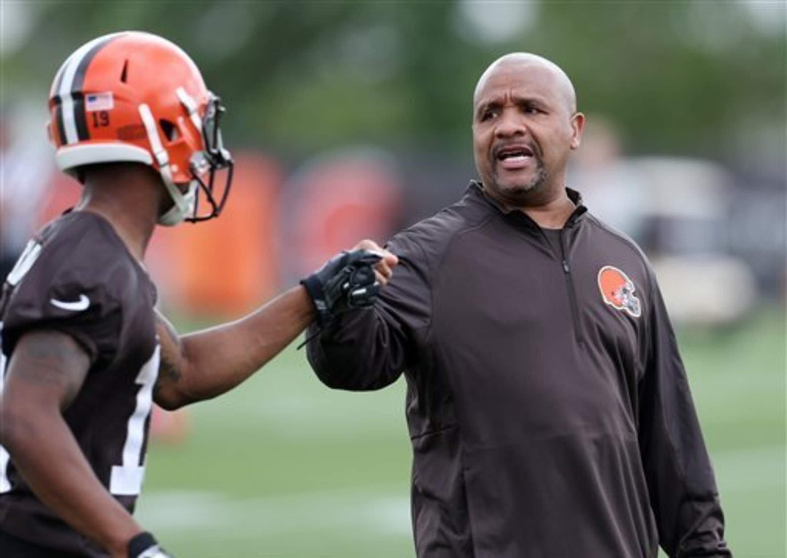 The Browns seem very high on rookie receiver Corey Coleman. The Browns seem very high on rookie receiver Corey Coleman.