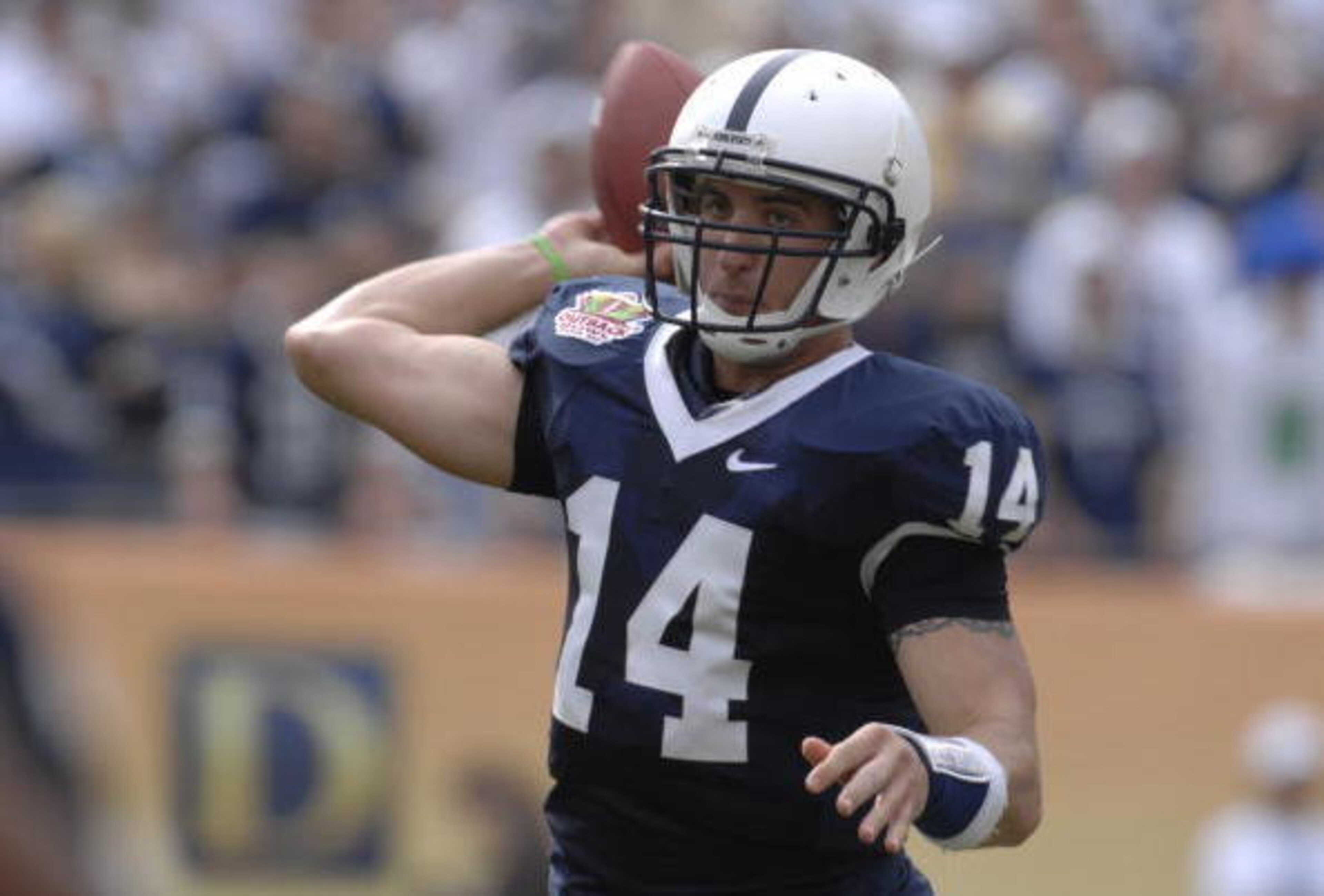 Anthony Morelli helped Penn State defeat Tennessee in the 2007 Outback Bowl. Anthony Morelli helped Penn State defeat Tennessee in the 2007 Outback Bowl.