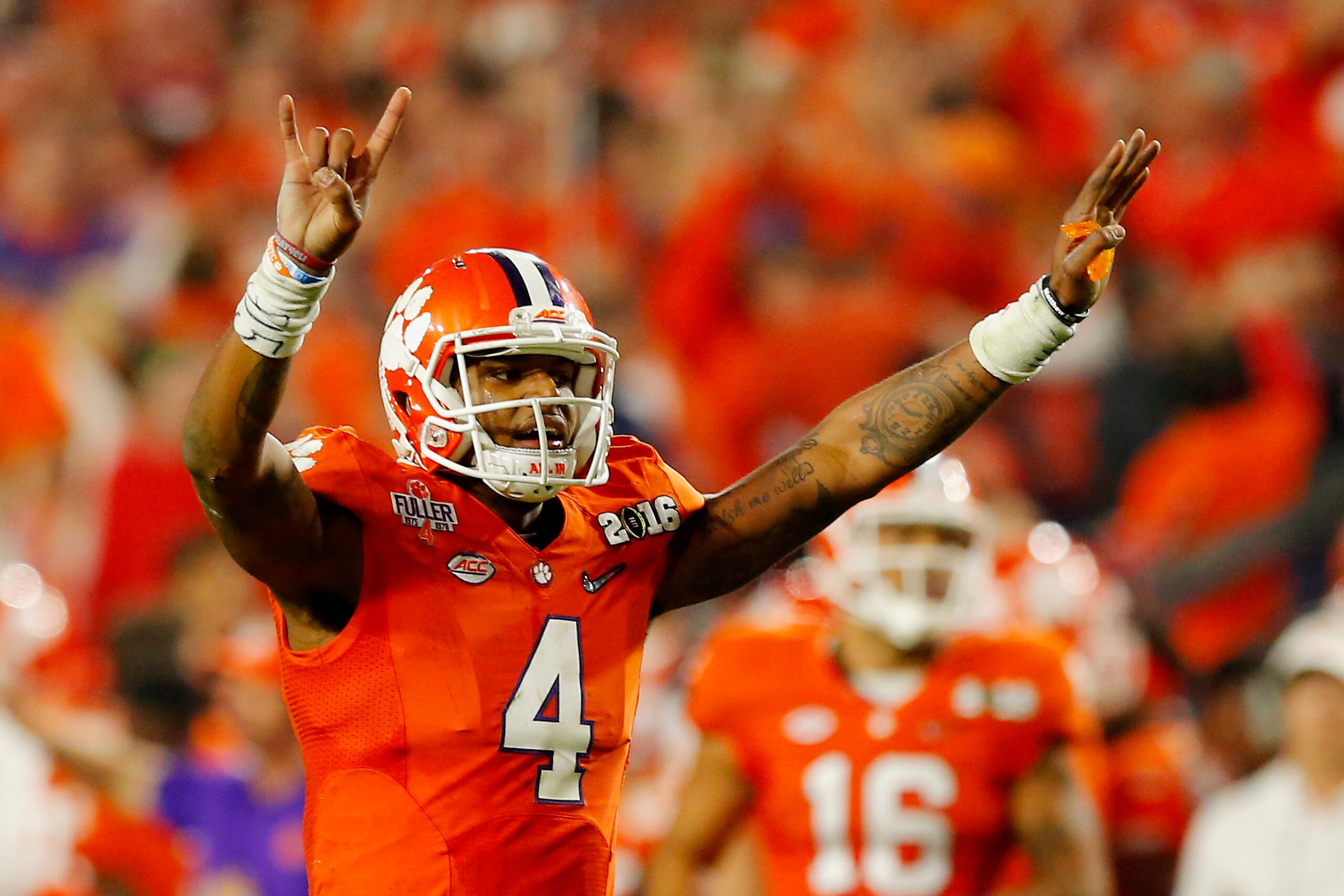 Clemson QB Deshaun Watson will be a strong Heisman Trophy contender in 2016.