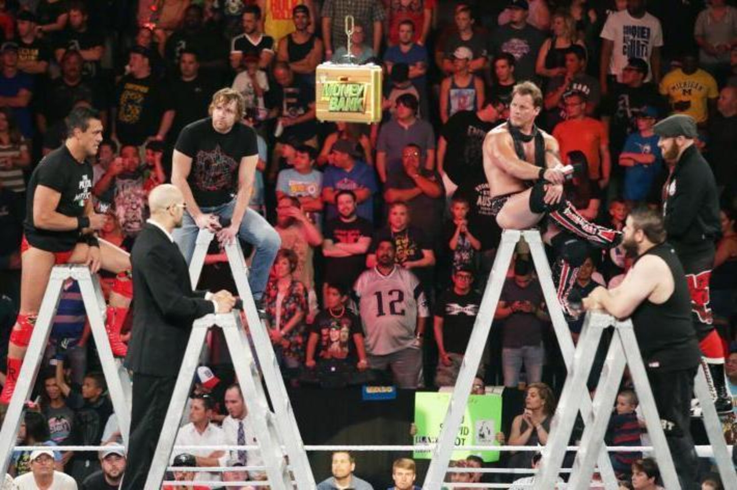Six men will clash for the coveted Money in the Bank briefcase.