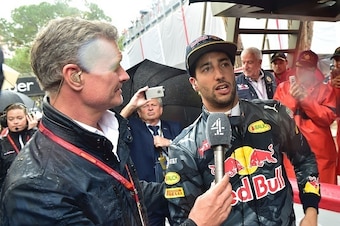 Channel 4's David Coulthard interviews Daniel Ricciardo in Monaco.