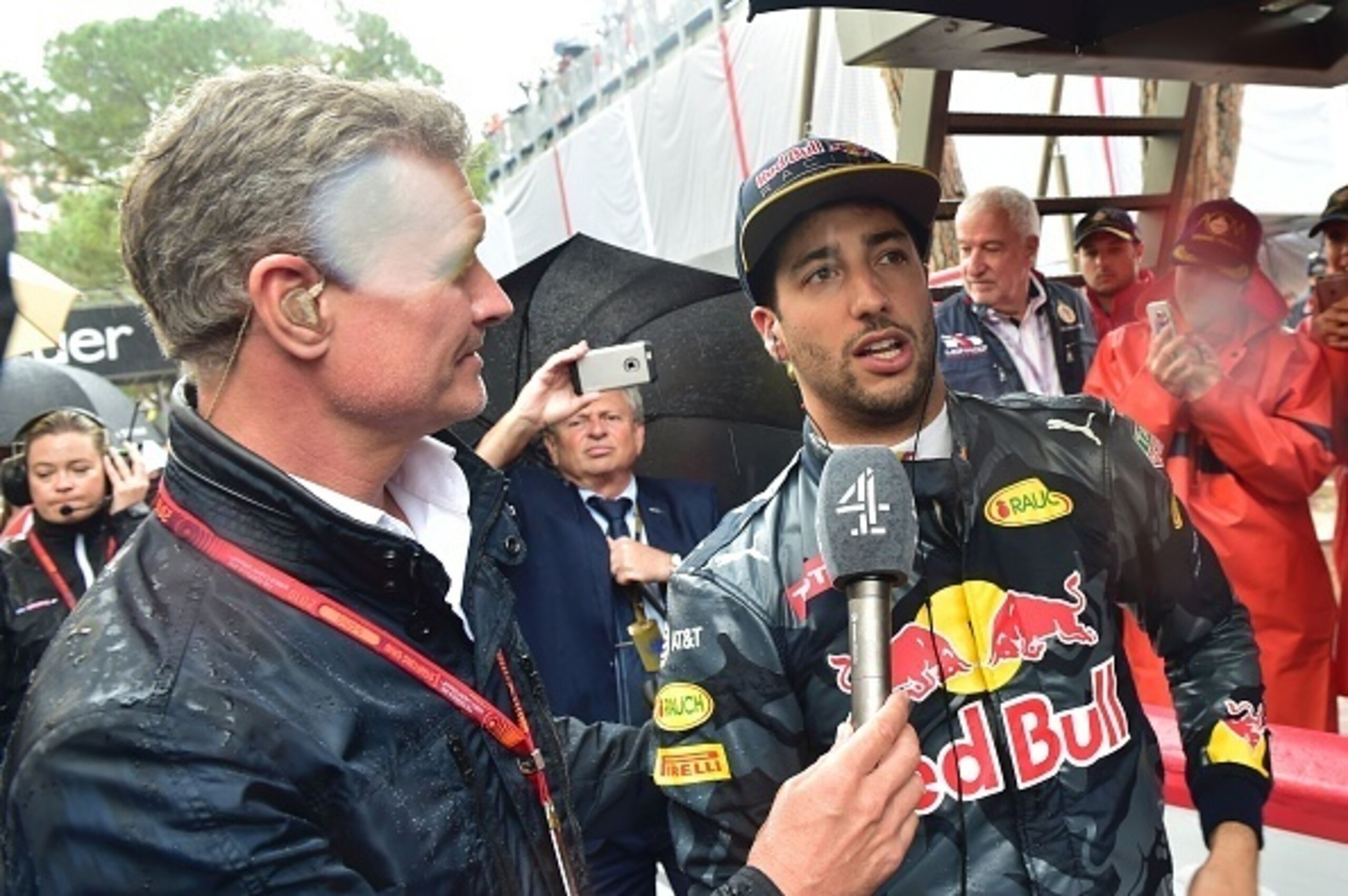 Channel 4's David Coulthard interviews Daniel Ricciardo in Monaco.