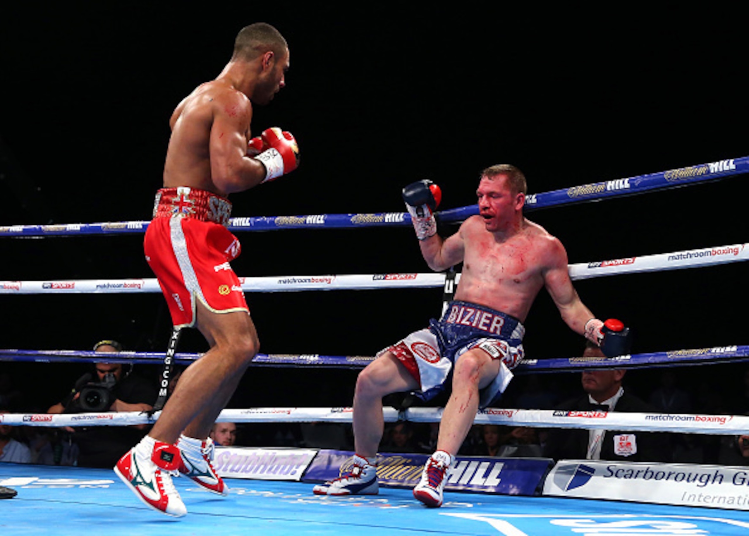 Kell Brook obliterated Kevin Bizier in a hurry in his last outing.