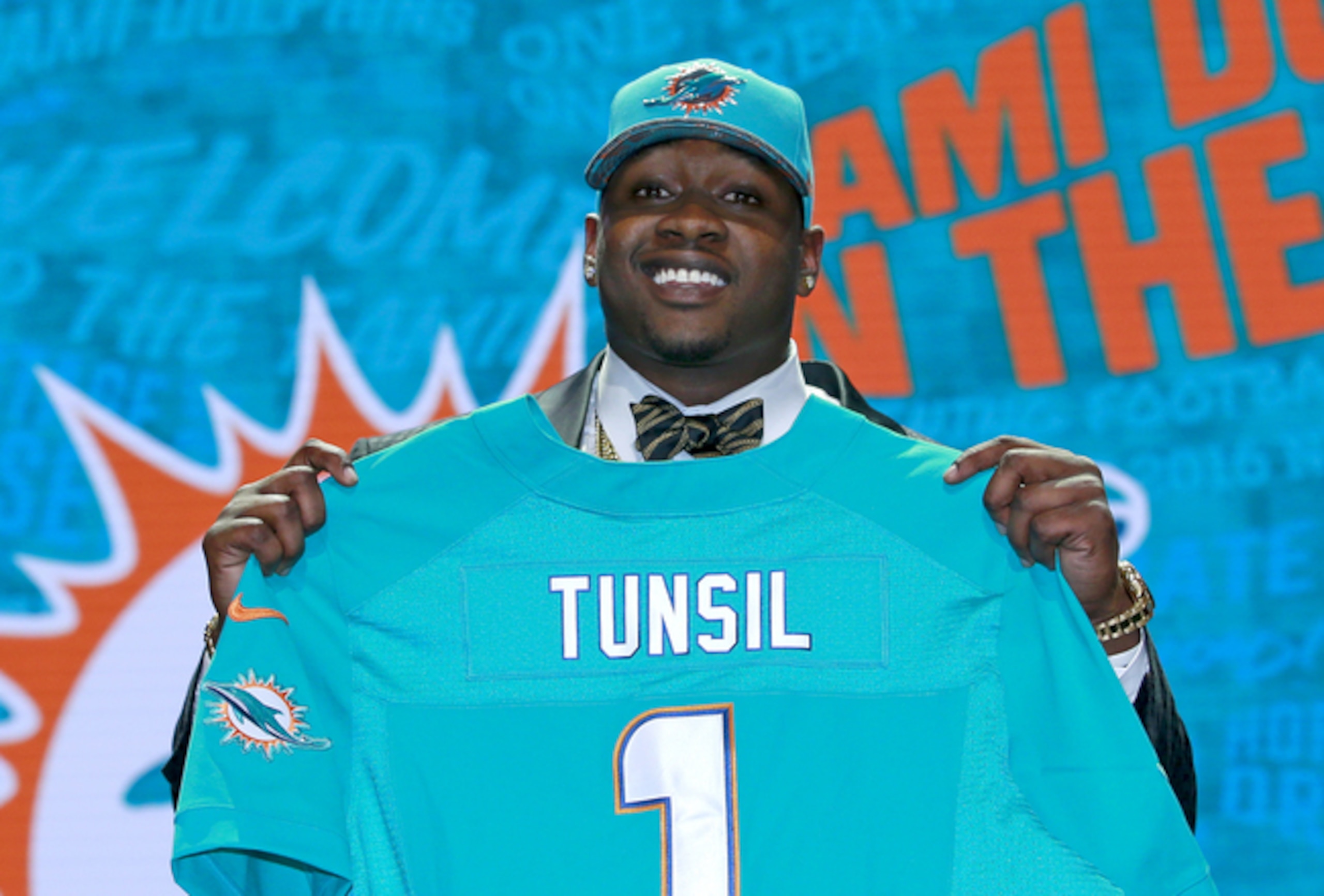 Laremy Tunsil was the only exciting thing about the 2016 NFL draft. Laremy Tunsil was the only exciting thing about the 2016 NFL draft.