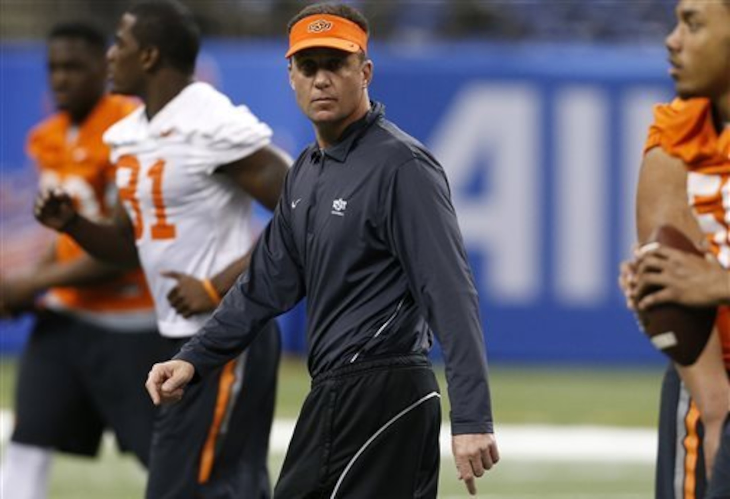 Mike Gundy and Oklahoma State won't sneak up on anyone this season.