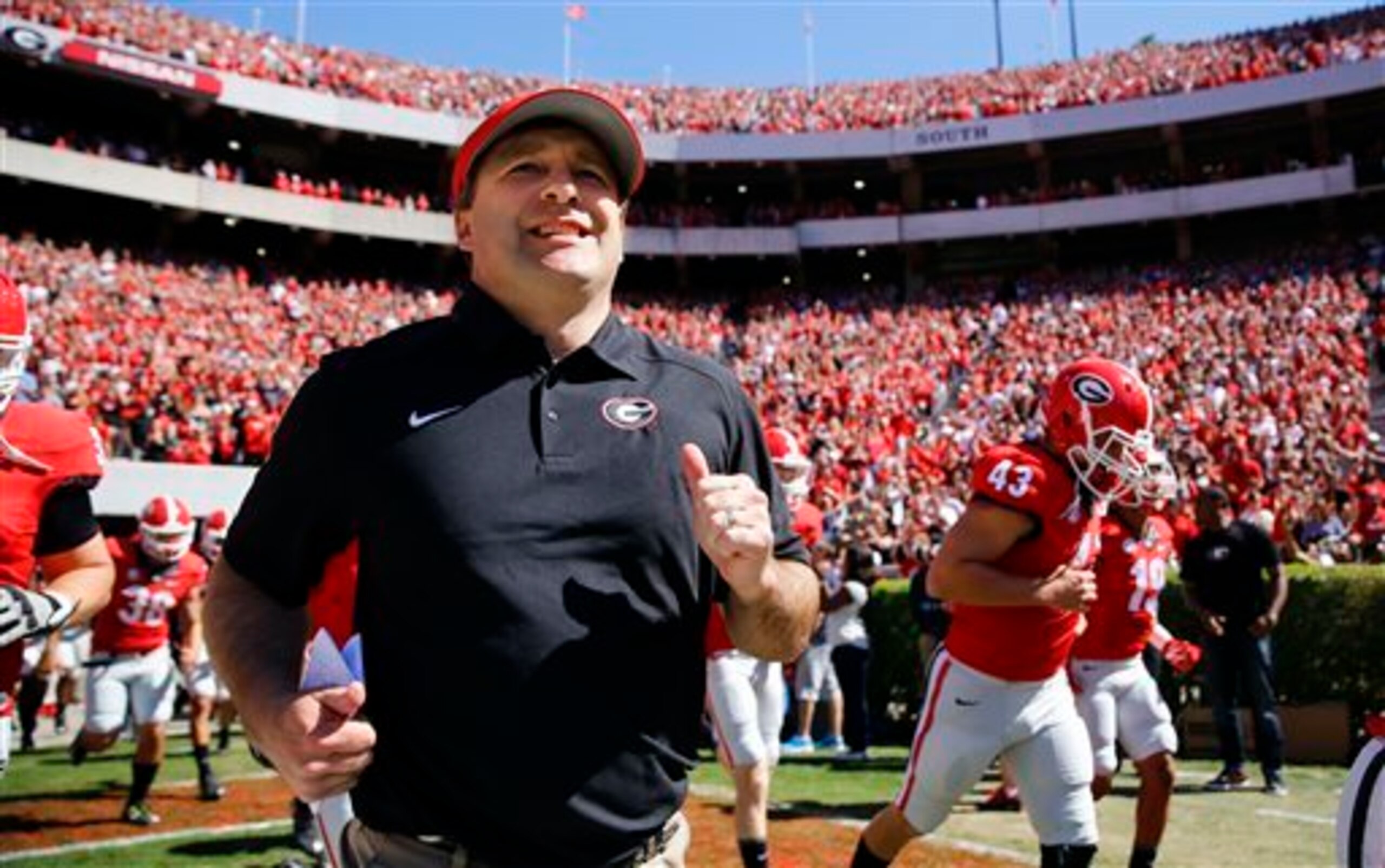 Winning the SEC East would be a good start for Kirby Smart at Georgia.