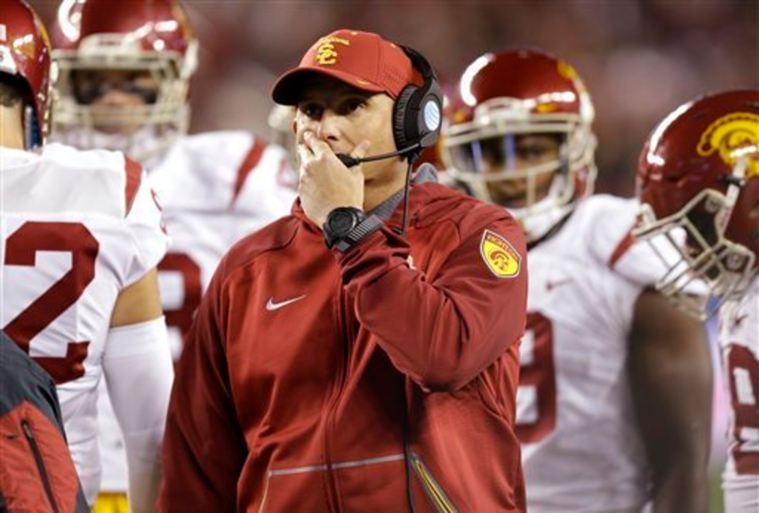 Clay Helton has a challenging road ahead this fall with USC.