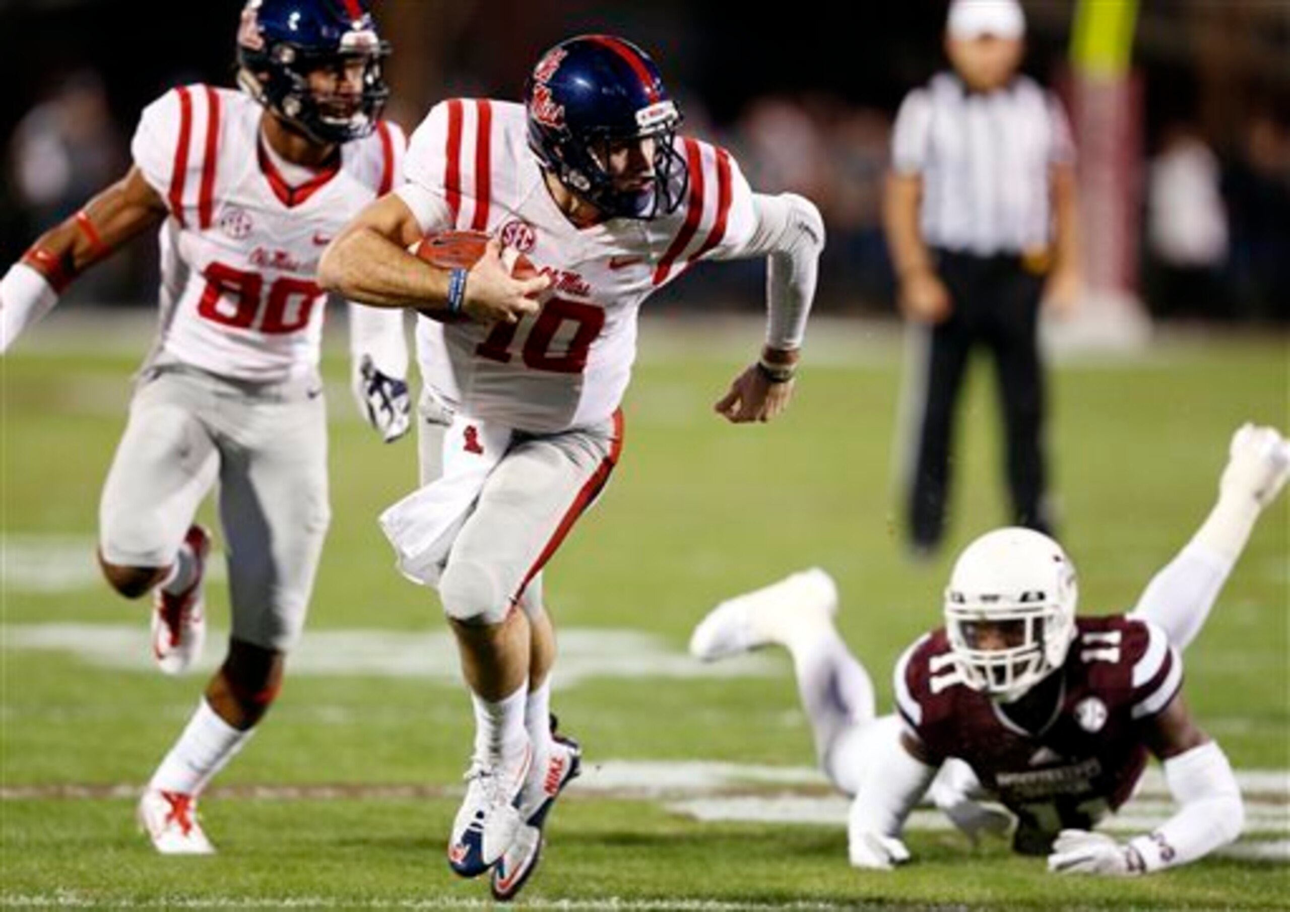 Chad Kelly hopes to continue Ole Miss' dominance of Alabama this fall.