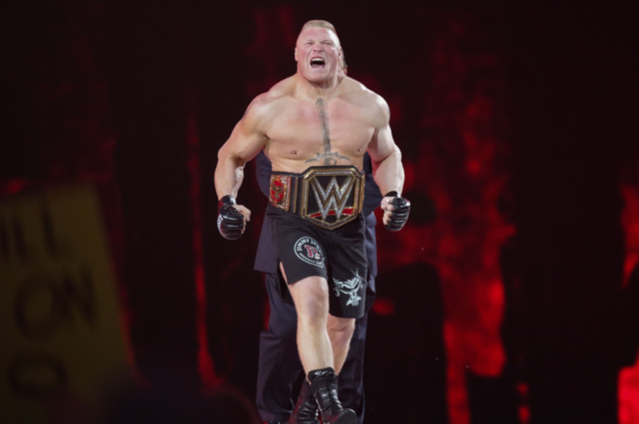 Brock Lesnar could soon resume his role as the best heel in. the UFC heavyweight division