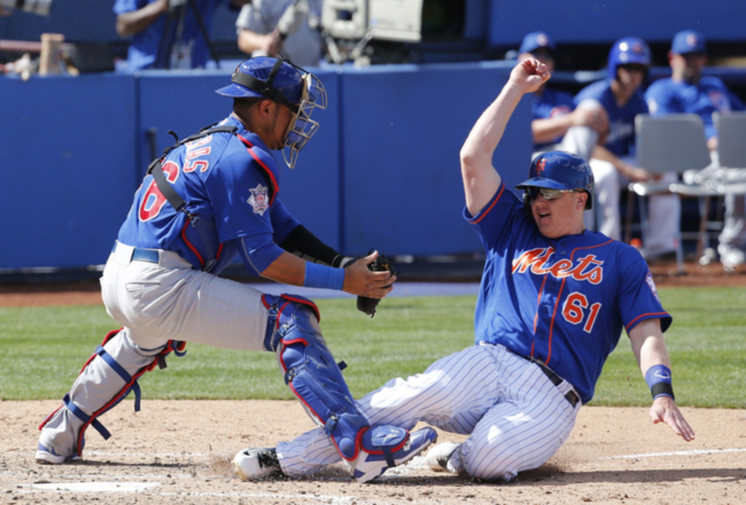Catcher Willson Contreras is limited behind the plate, but his bat earned him an MLB promotion this summer.