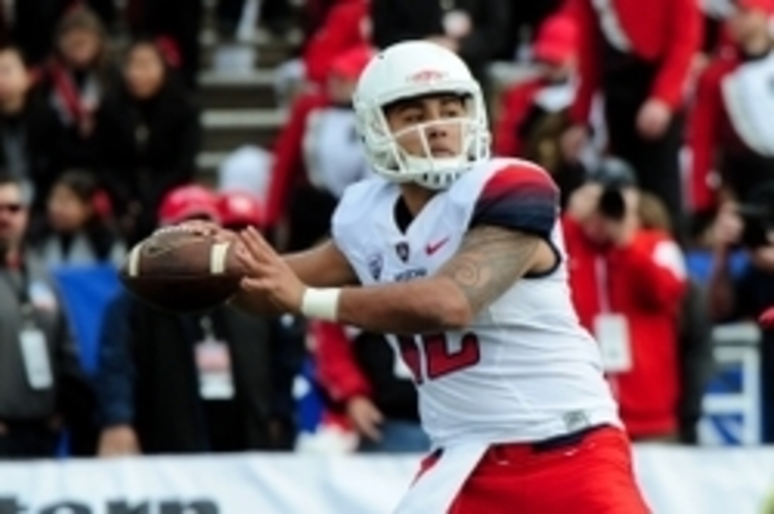 Arizona QB Anu Solomon Arizona QB Anu Solomon