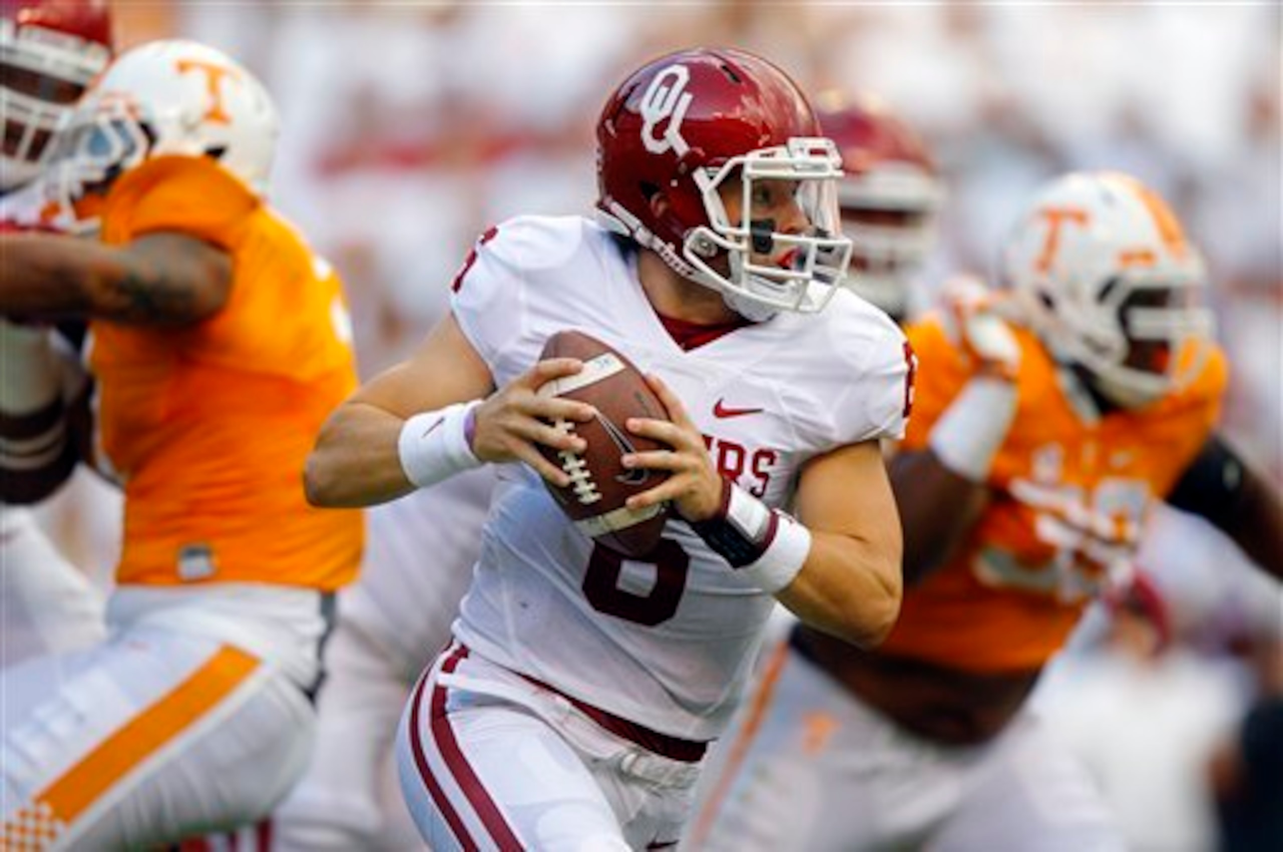 Oklahoma QB Baker Mayfield Oklahoma QB Baker Mayfield