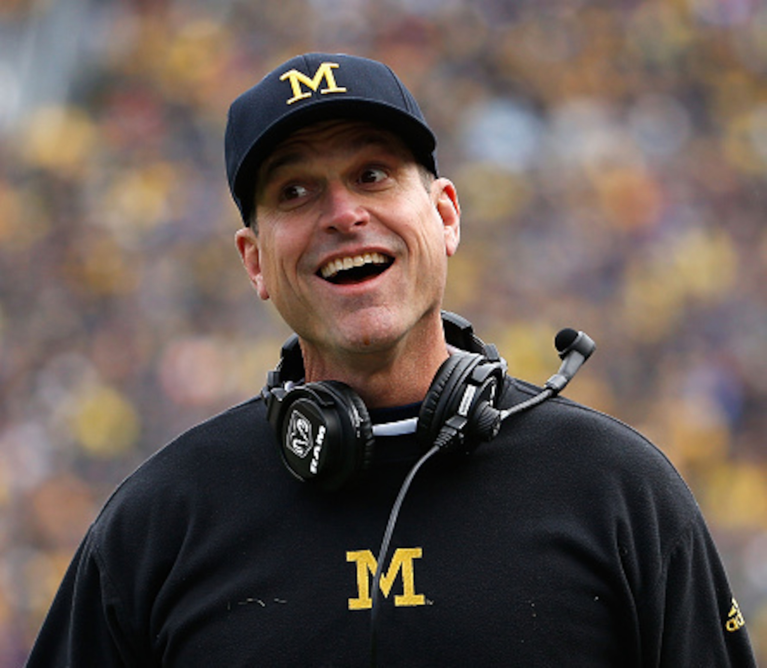 Michigan HC Jim Harbaugh Michigan HC Jim Harbaugh