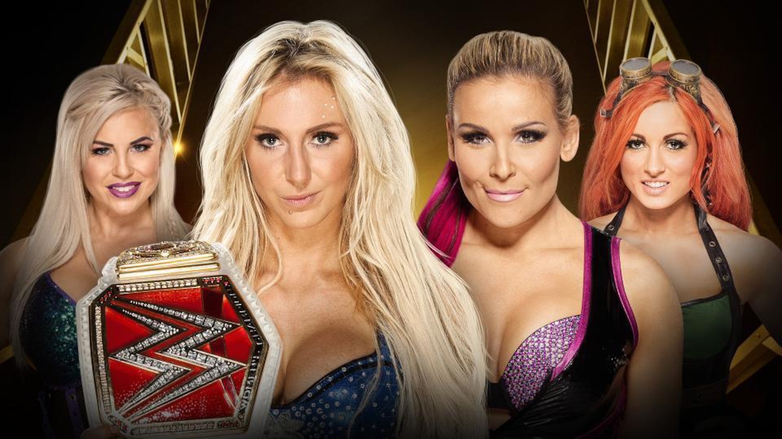 Dana Brooke, Charlotte, Natalya, and Becky Lynch Dana Brooke, Charlotte, Natalya, and Becky Lynch