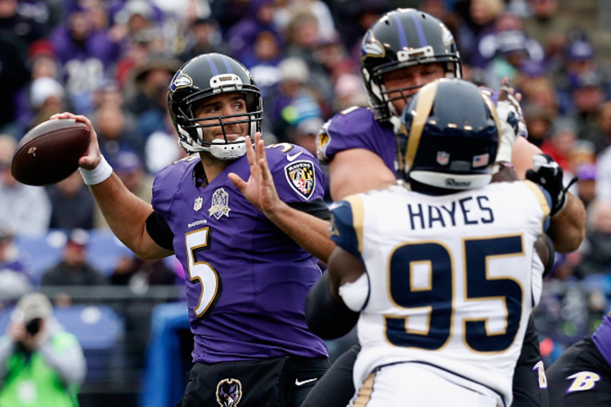 Ravens QB Joe Flacco could be a sneaky good fantasy option in 2016. Ravens QB Joe Flacco could be a sneaky good fantasy option in 2016.