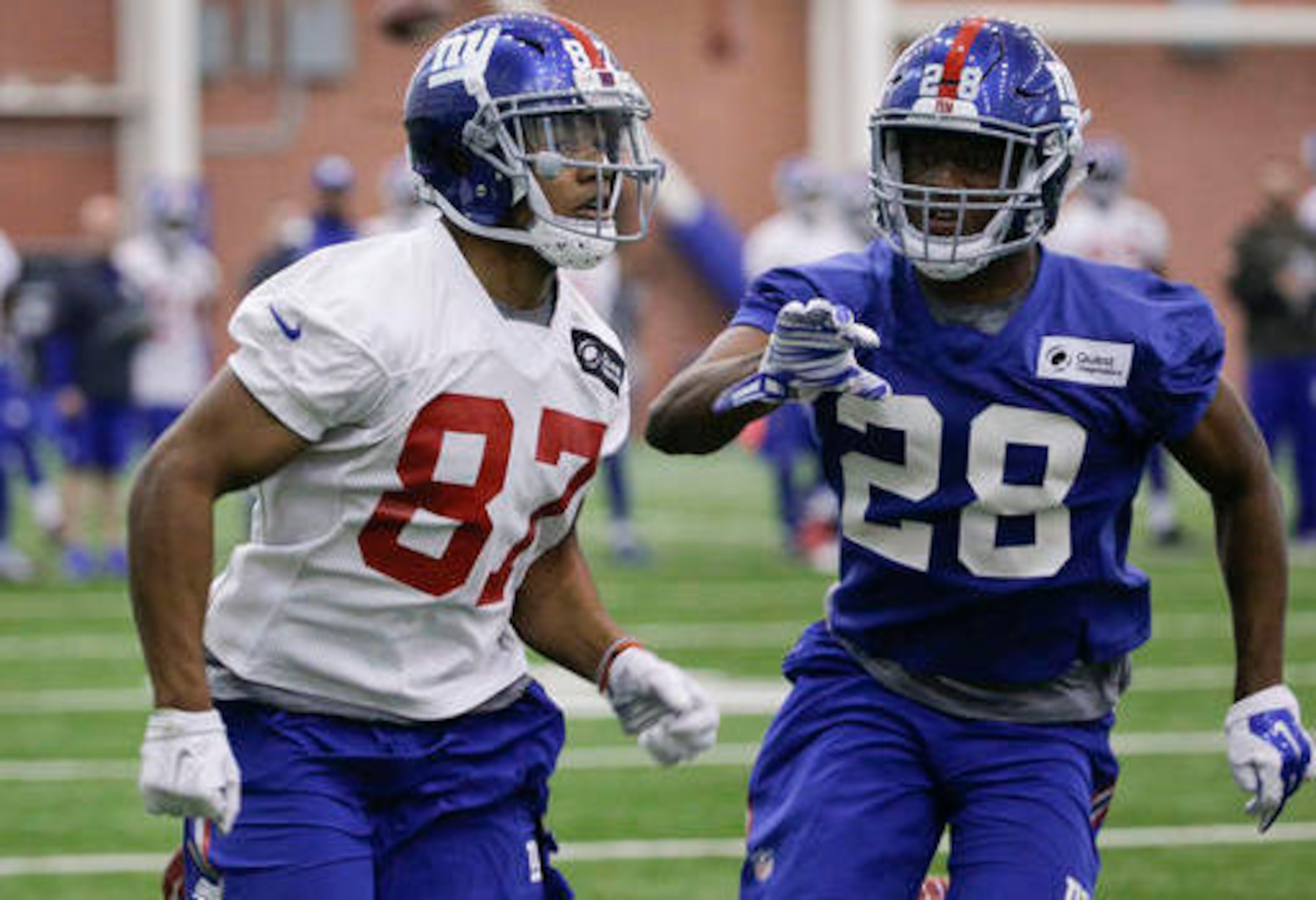 Rookie Sterling Shepard (left) could be one of the league's better No. 2 receivers in 2016. Rookie Sterling Shepard (left) could be one of the league's better No. 2 receivers in 2016.