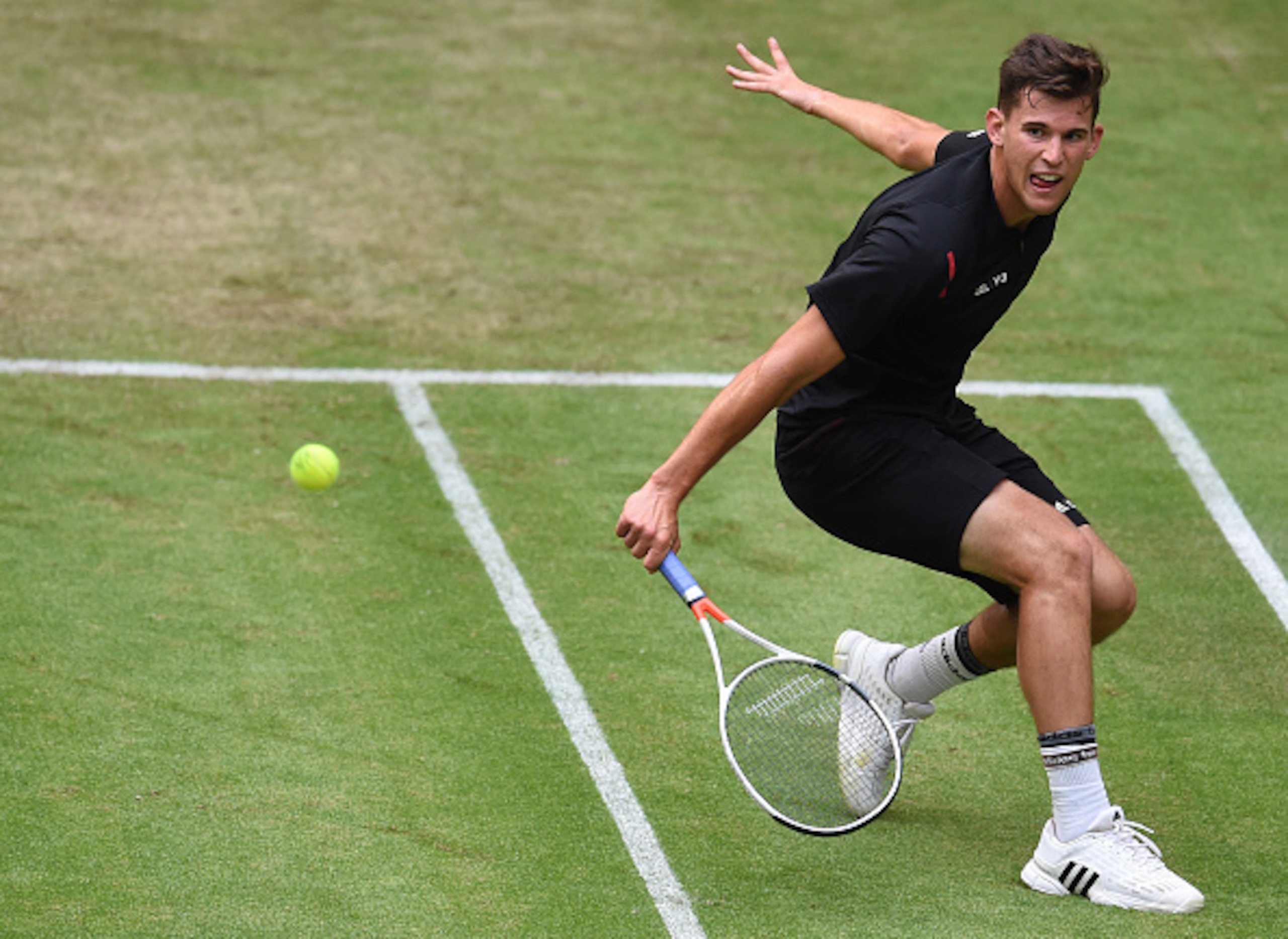 Thiem is learning to translate his talents to all surfaces, even grass.