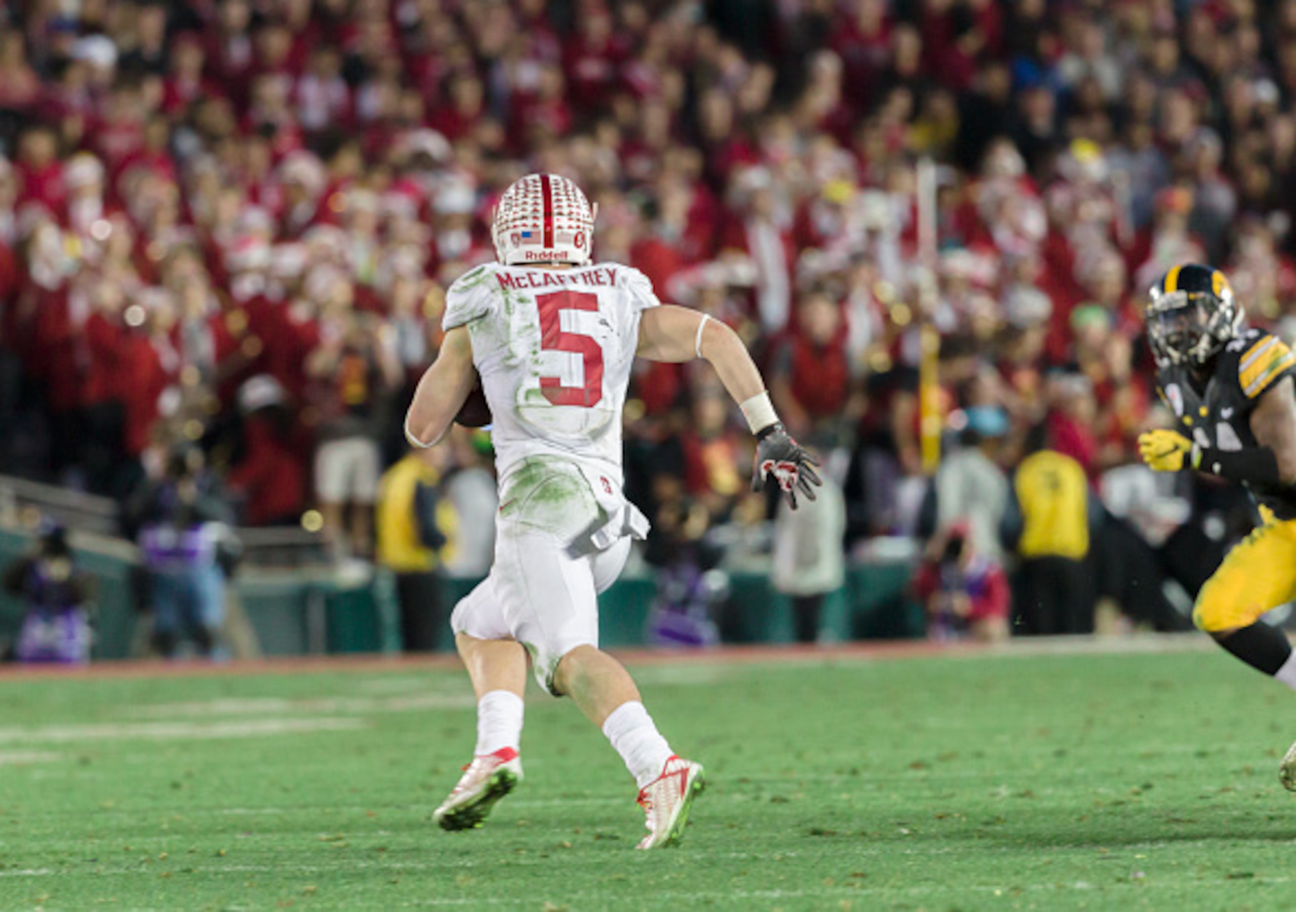 Christian McCaffrey left a lot of defenders in his wake in 2015.