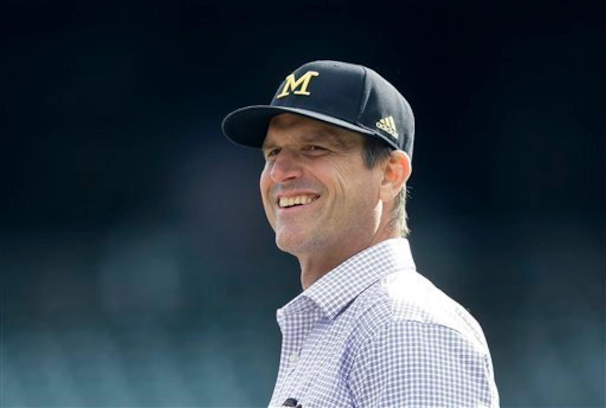 Jim Harbaugh is building high expectations with Michigan.