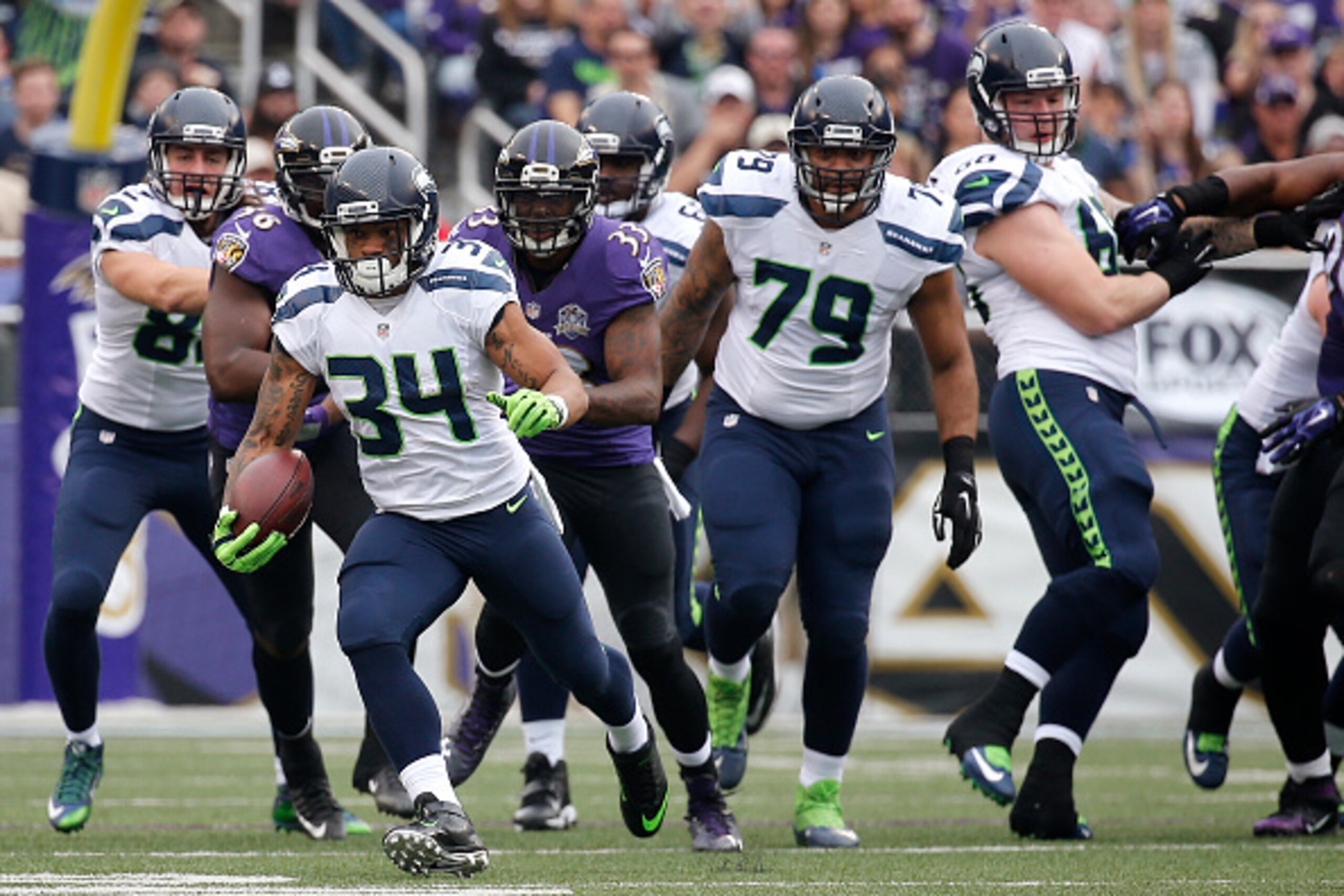 Seahawks RB Thomas Rawls