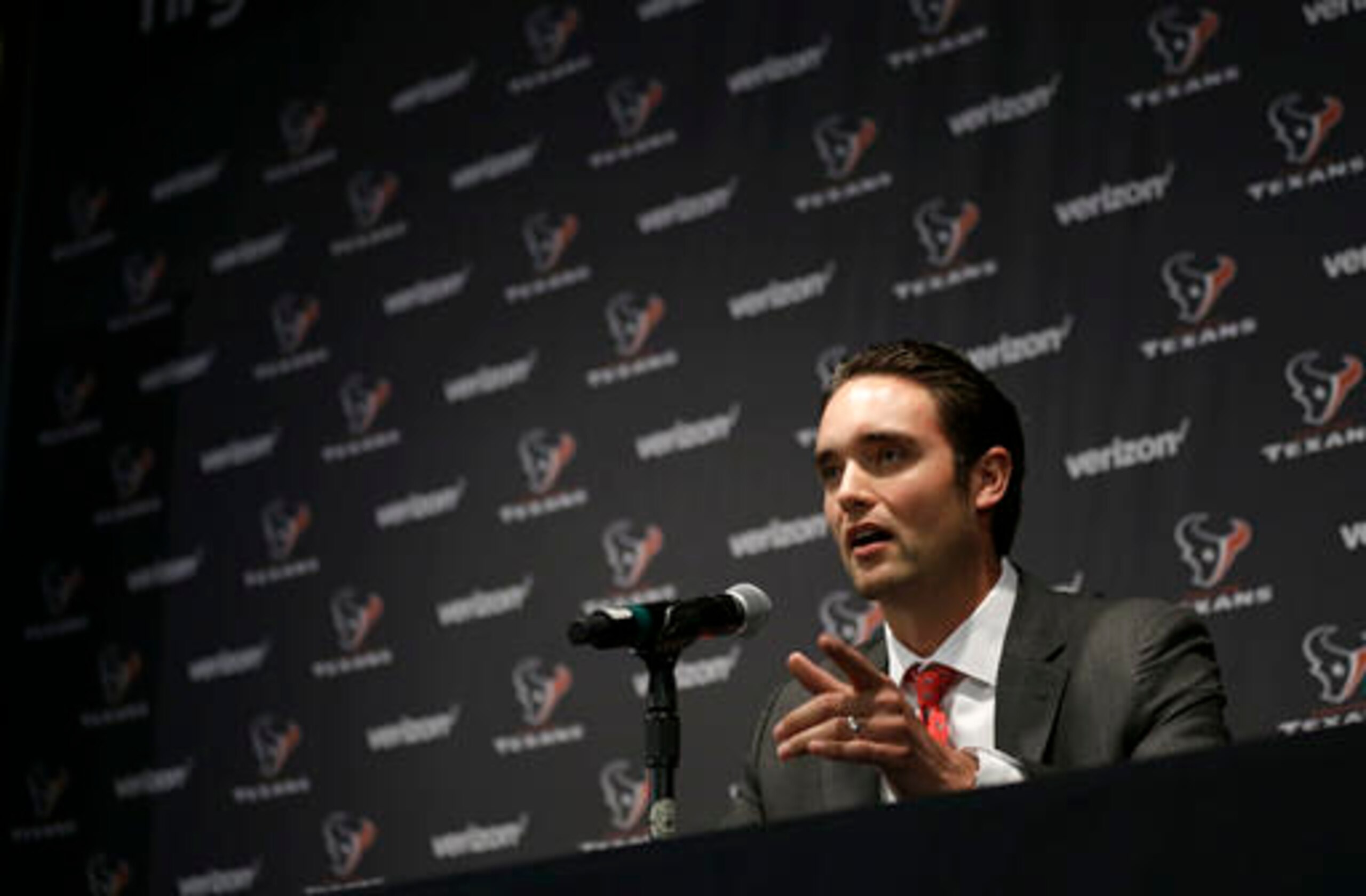 New Texans quarterback Brock Osweiler has been as advertised thus far this offseason. New Texans quarterback Brock Osweiler has been as advertised thus far this offseason.