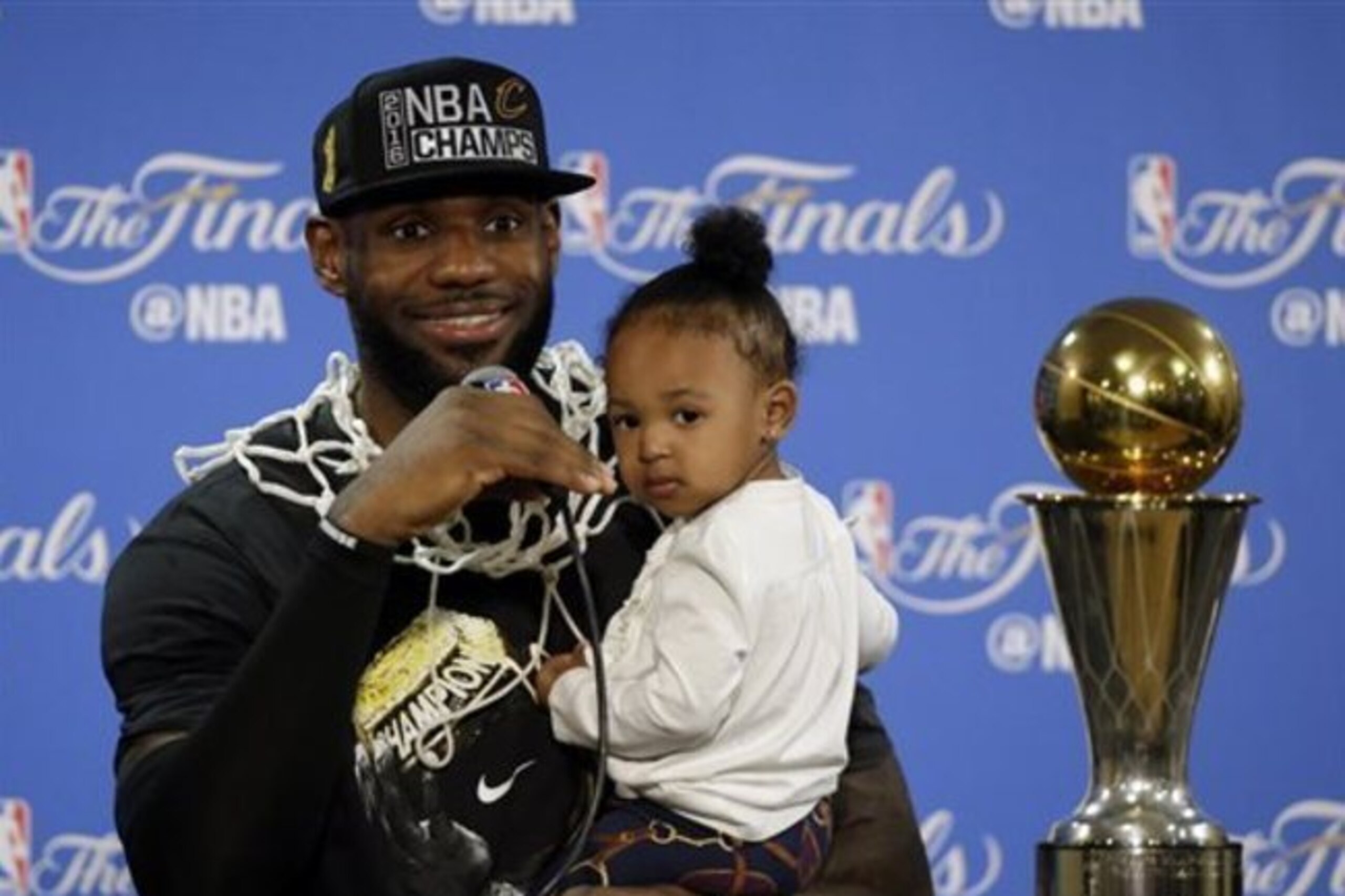 LeBron James: Cleveland hero.