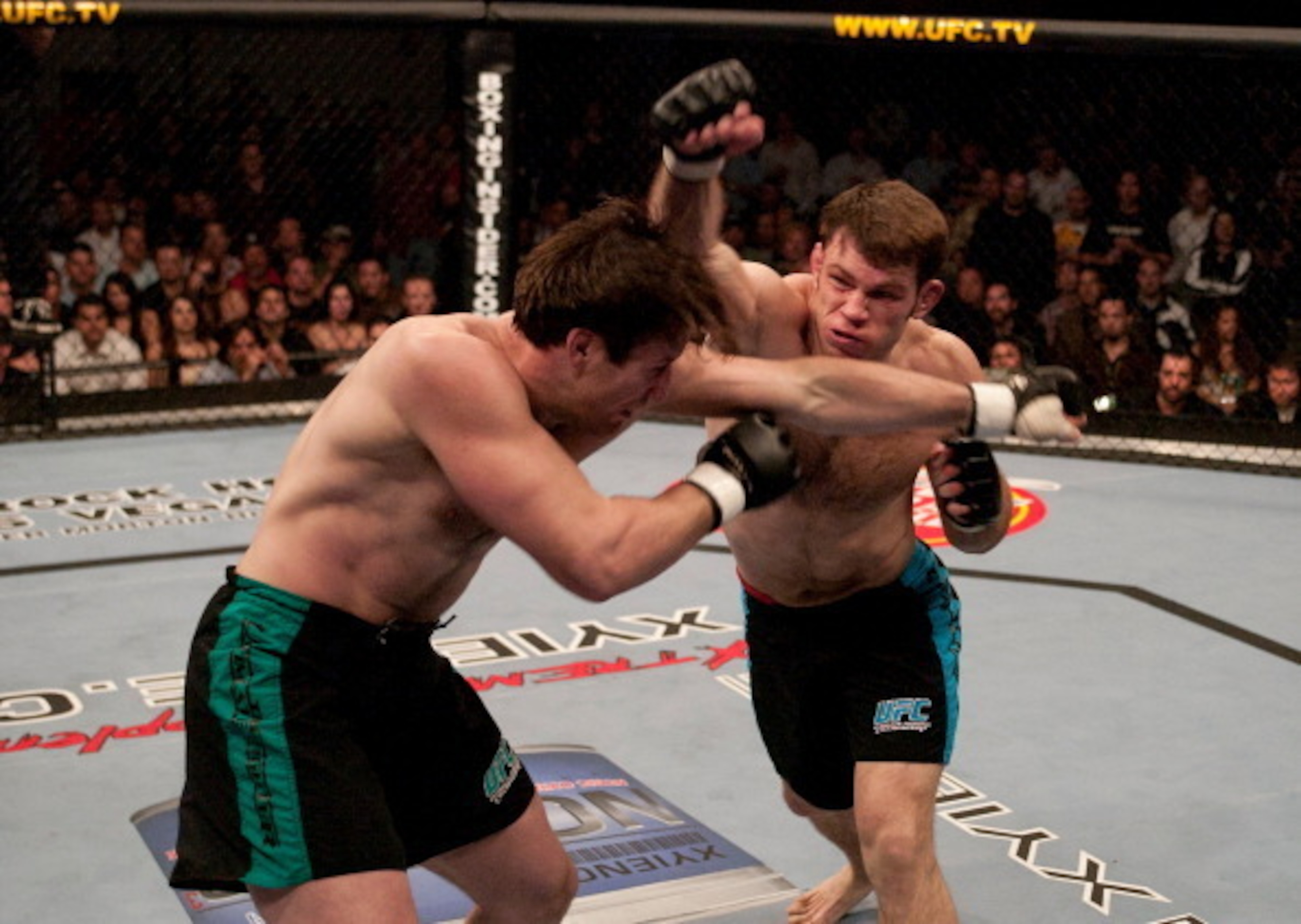 No. 2: Stephan Bonnar and Forrest Griffin give the UFC an unexpected gift at an unexpected time.