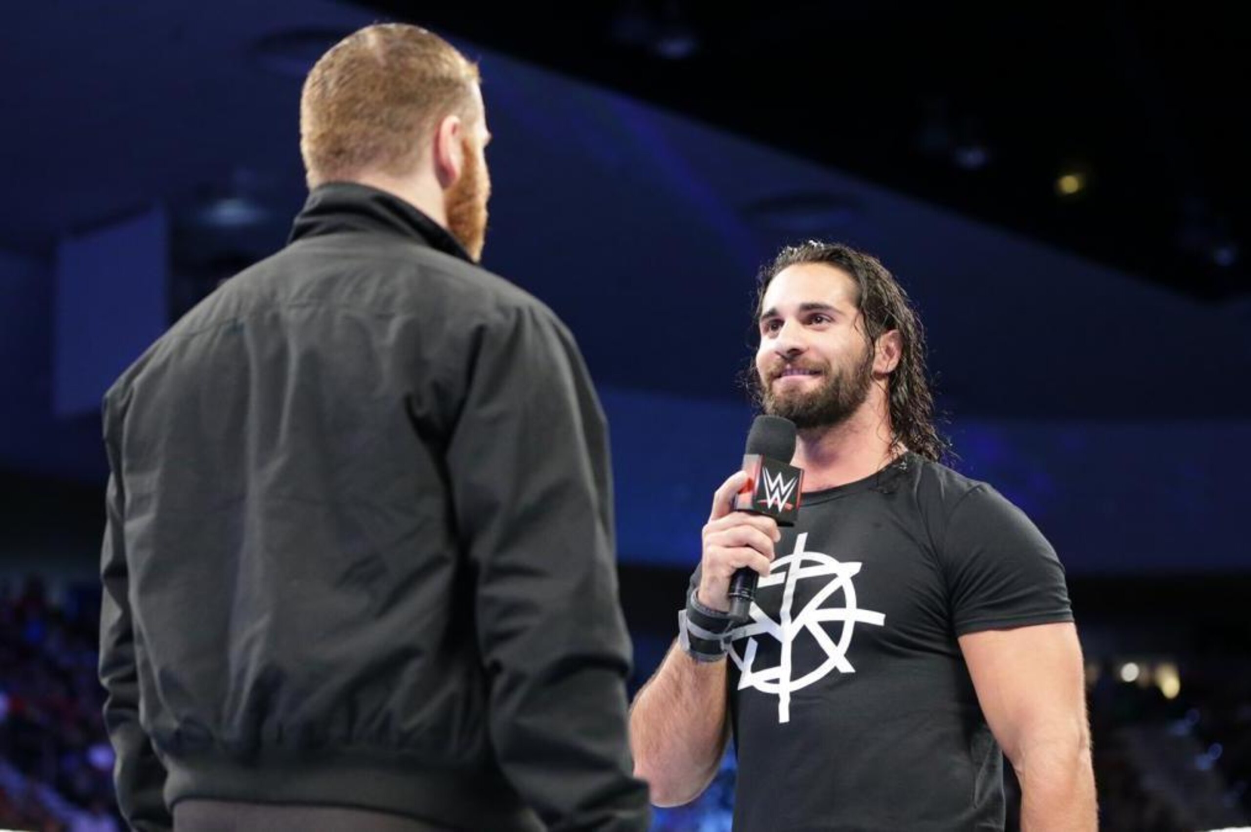 Seth Rollins and Sami Zayn agree to a match on SmackDown.