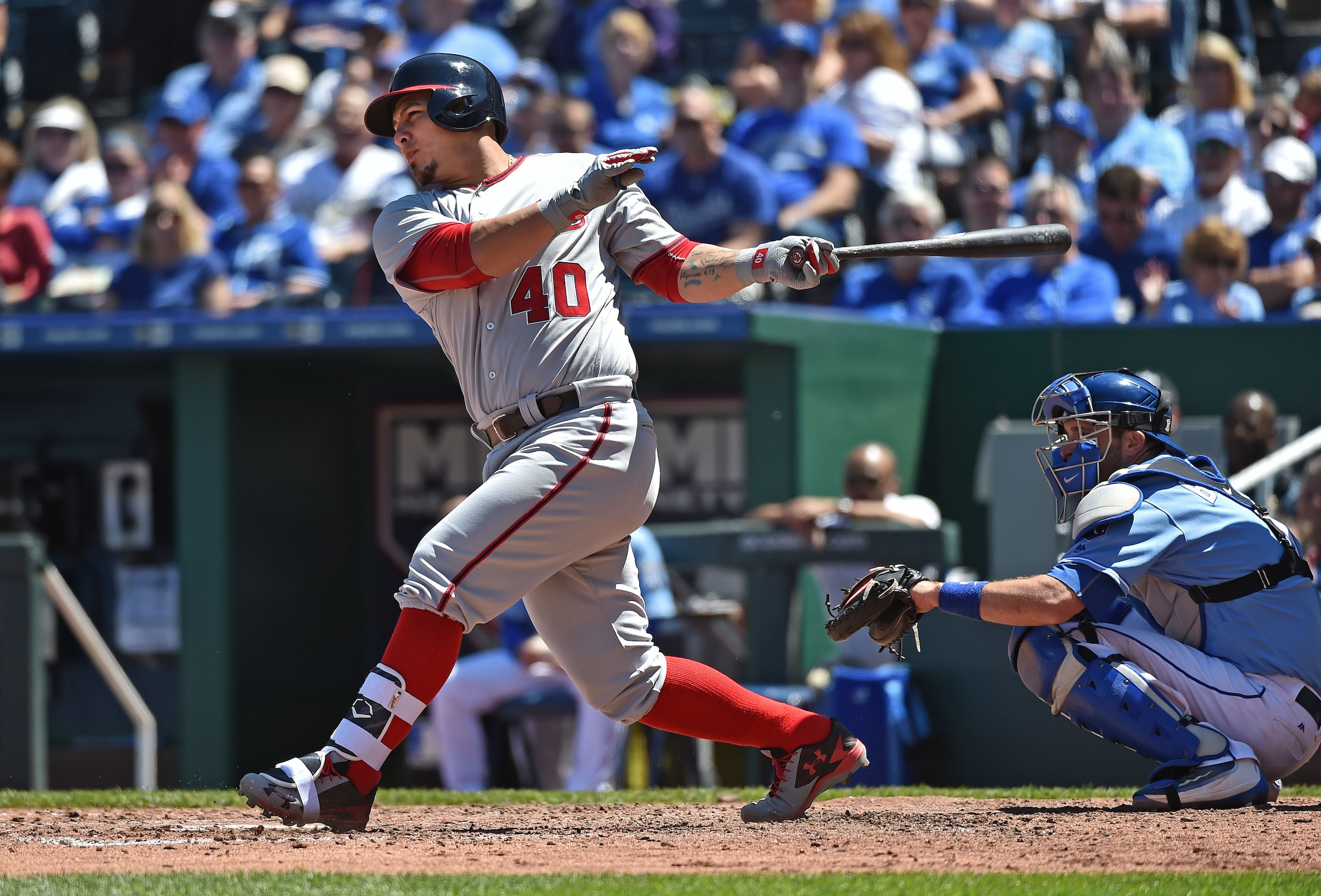 Catcher Wilson Ramos has been one of the breakout hitters of 2016.