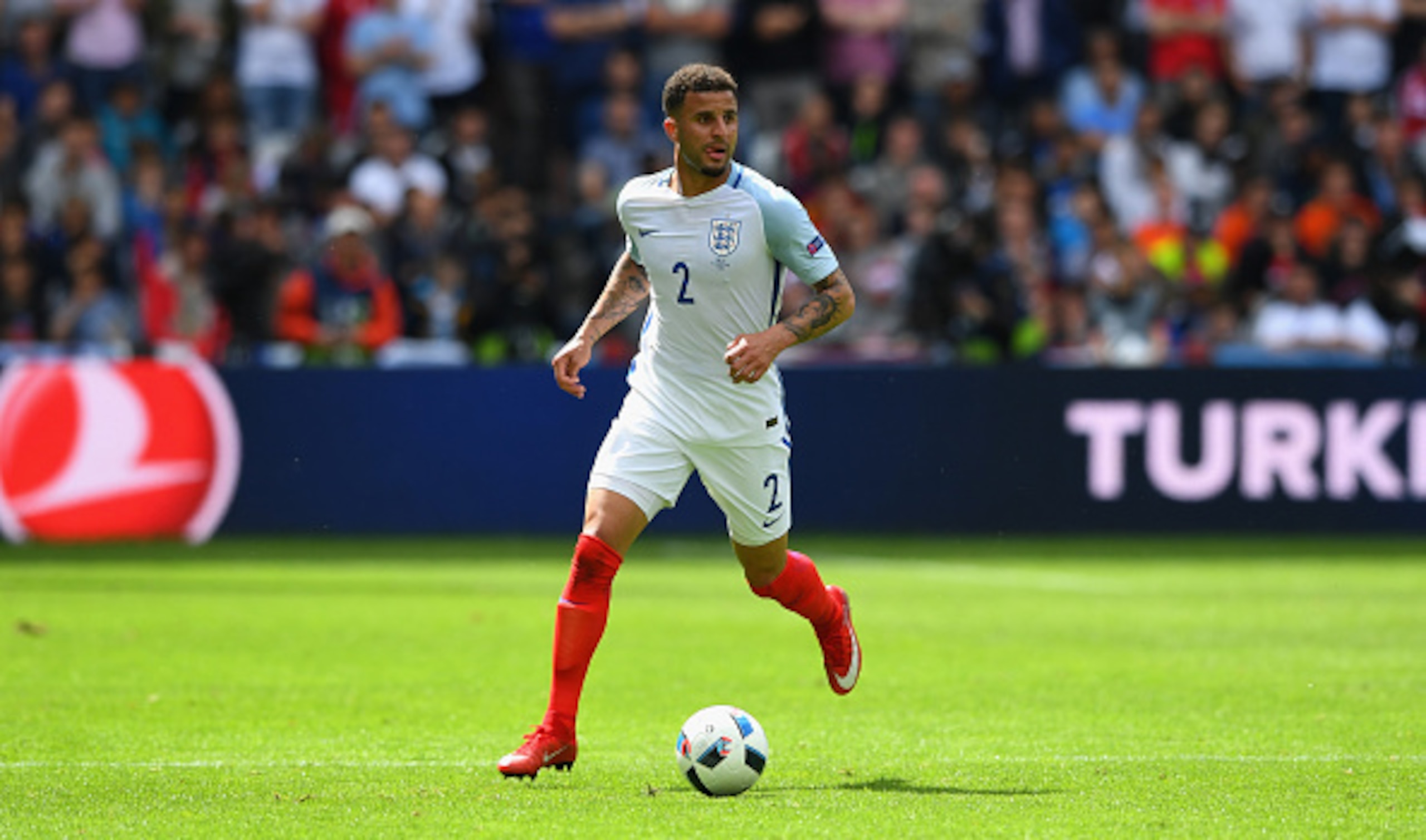 Kyle Walker did not finish Euro 2016 in the best of fashions but had been one of England's better players up until then.