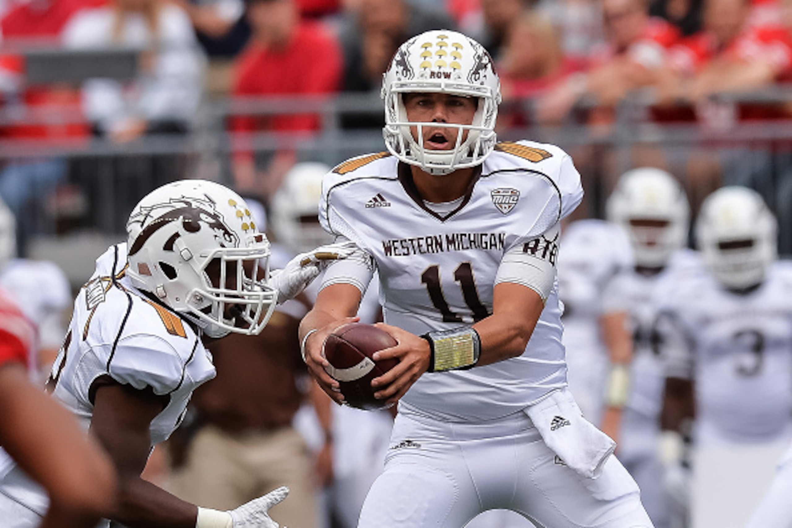 WMU RB Jamauri Bogan and QB Zach Terrell WMU RB Jamauri Bogan and QB Zach Terrell