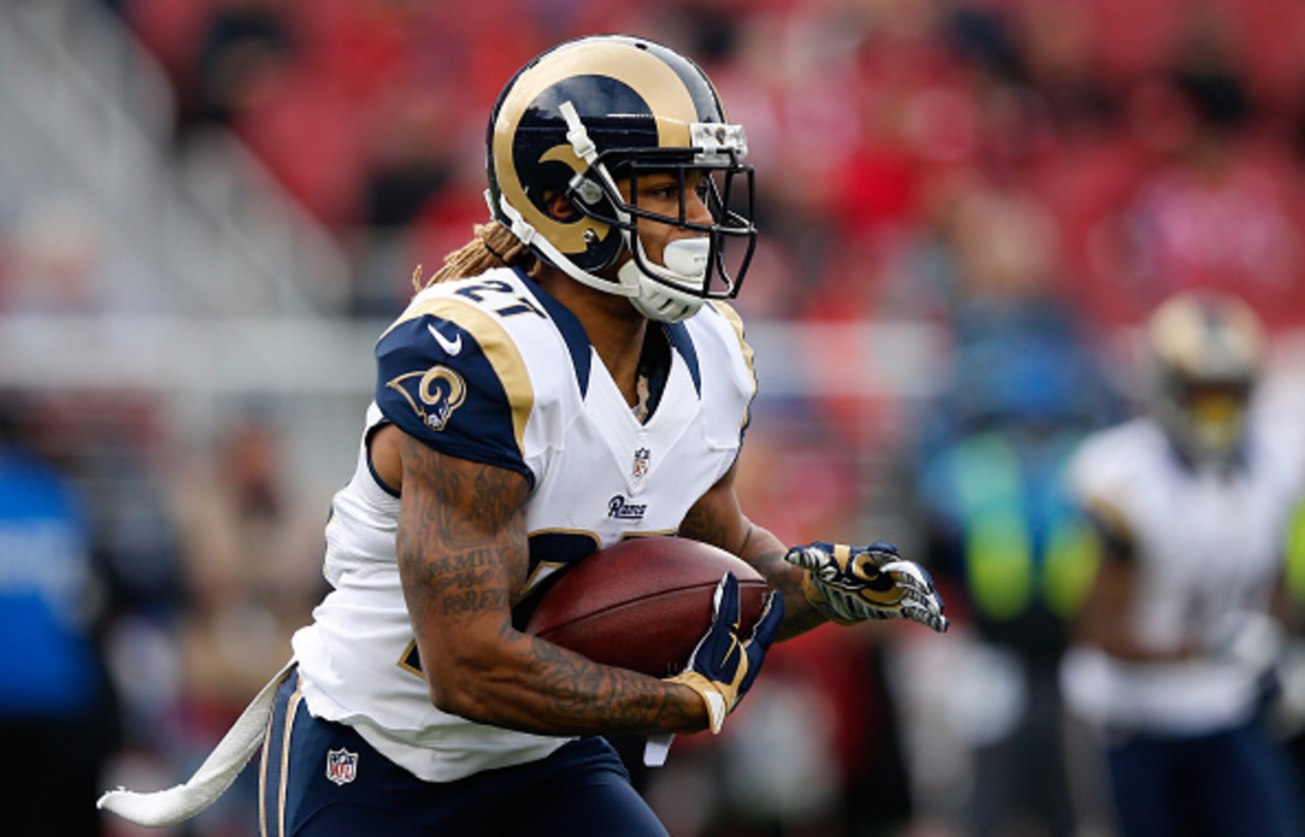 Tre Mason rushed for more than 750 yards as a rookie just two years ago.