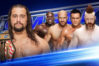 Four men competed for a shot at Rusev's U.S. title this week.