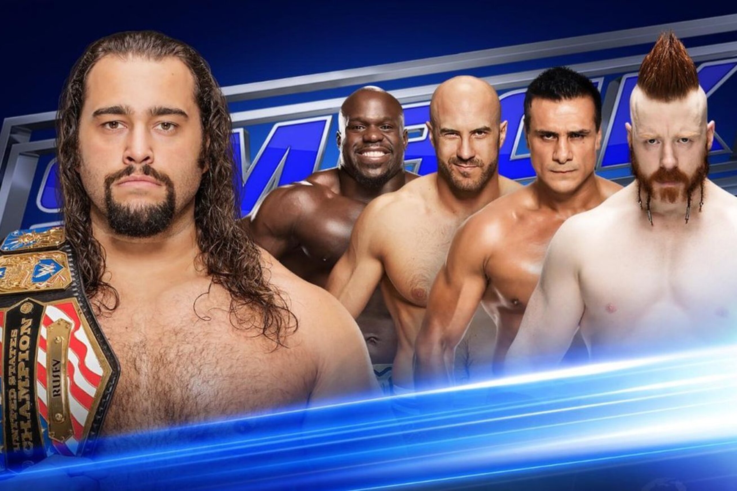 Four men competed for a shot at Rusev's U.S. title this week.