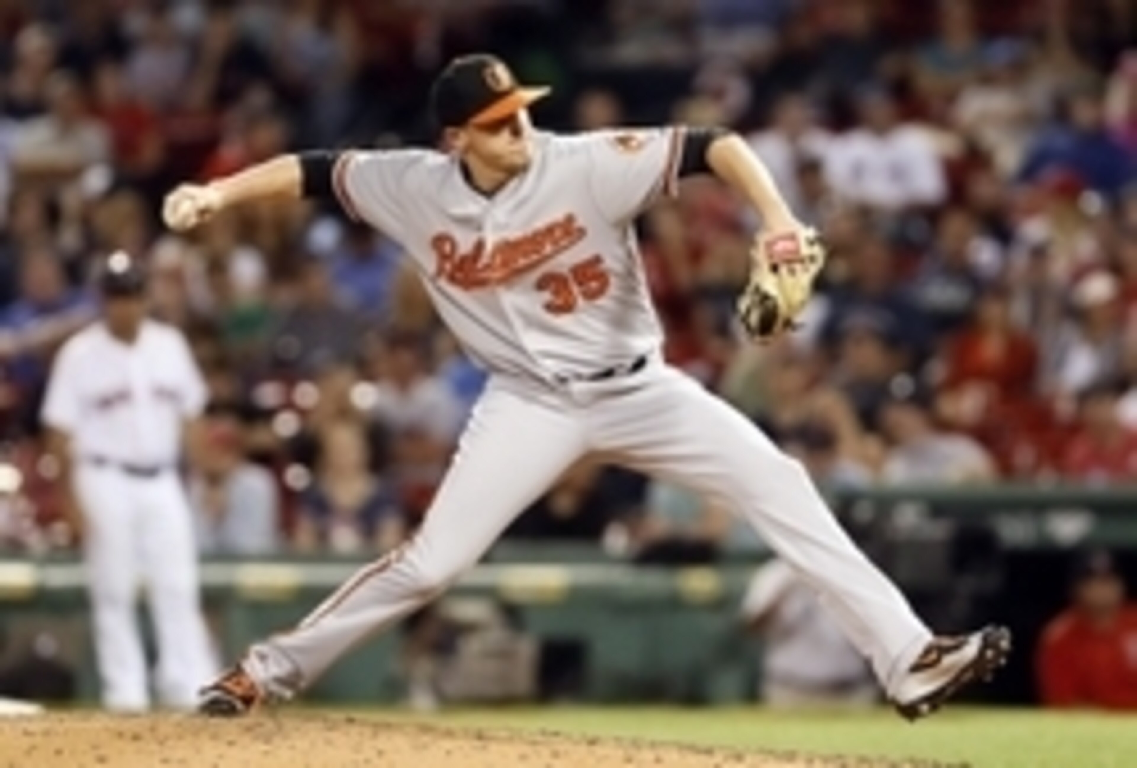 Orioles setup man Brad Brach was perhaps the biggest surprise on either roster.