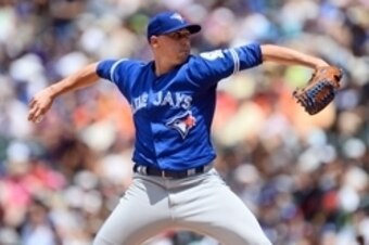The electric arm of Aaron Sanchez will be absent from this year's All-Star Game.