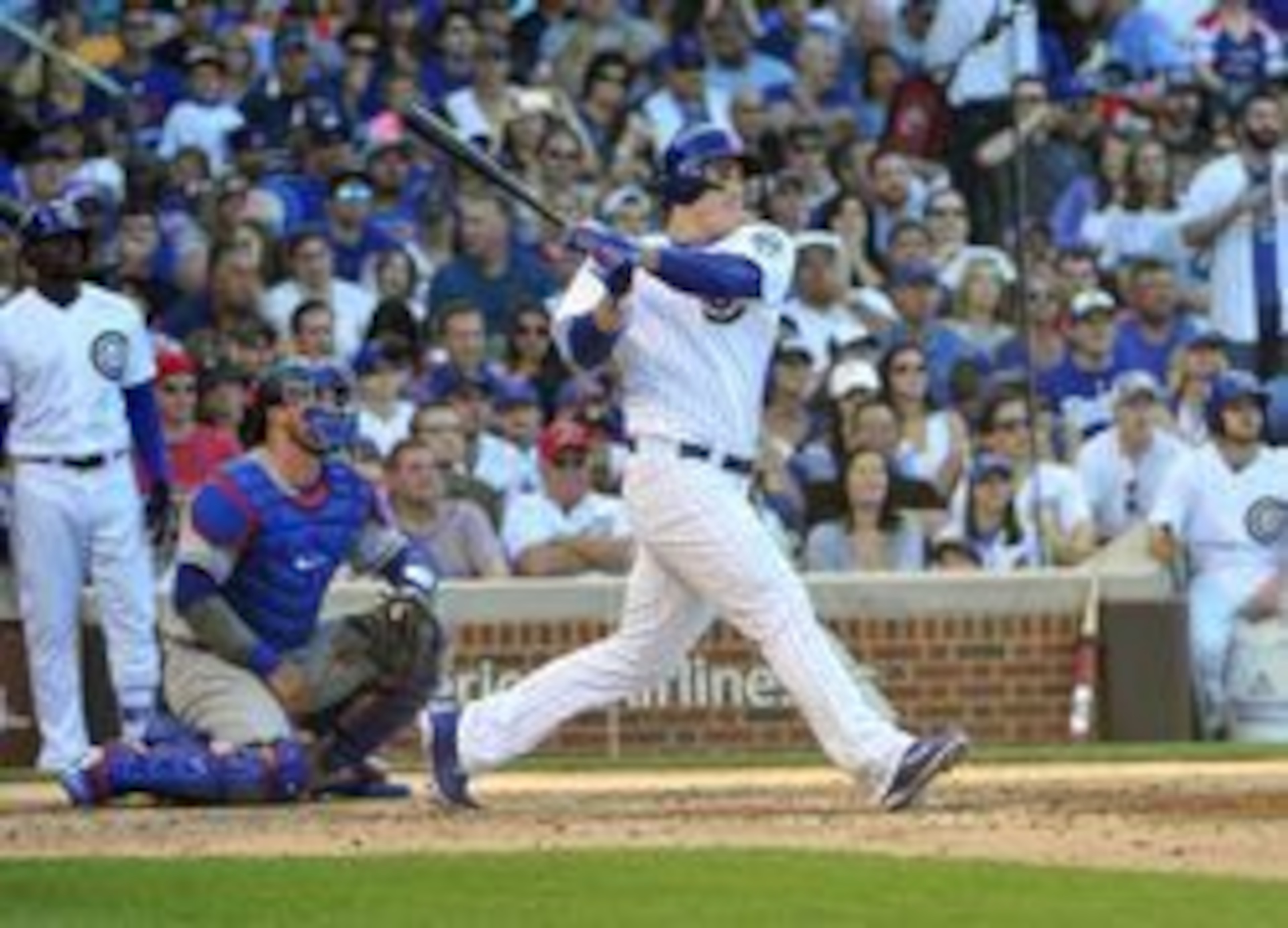 Cubs first baseman Anthony Rizzo was one of five players voted to start for the North Siders.