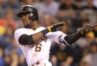 Starling Marte was the victim of a numbers crunch in the NL outfield.