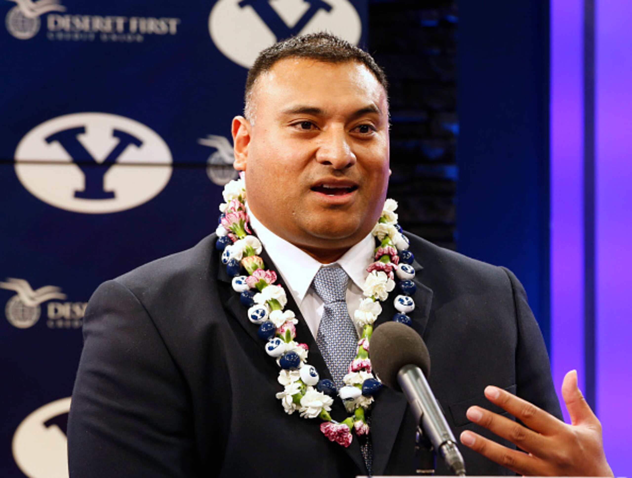Kalani Sitake is ready to take the reins of BYU's program.