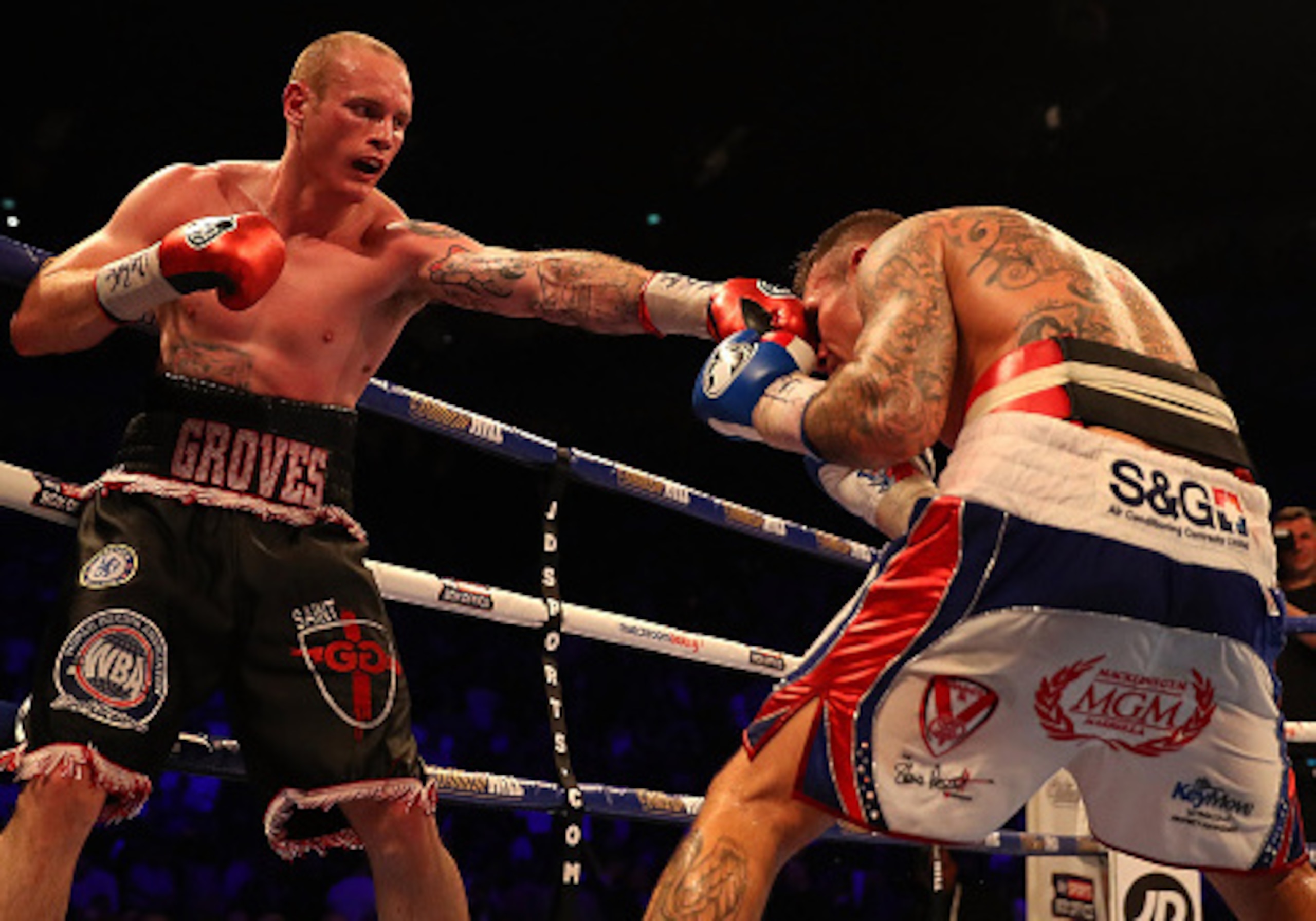 George Groves continues on the road to a fourth shot at a world title.