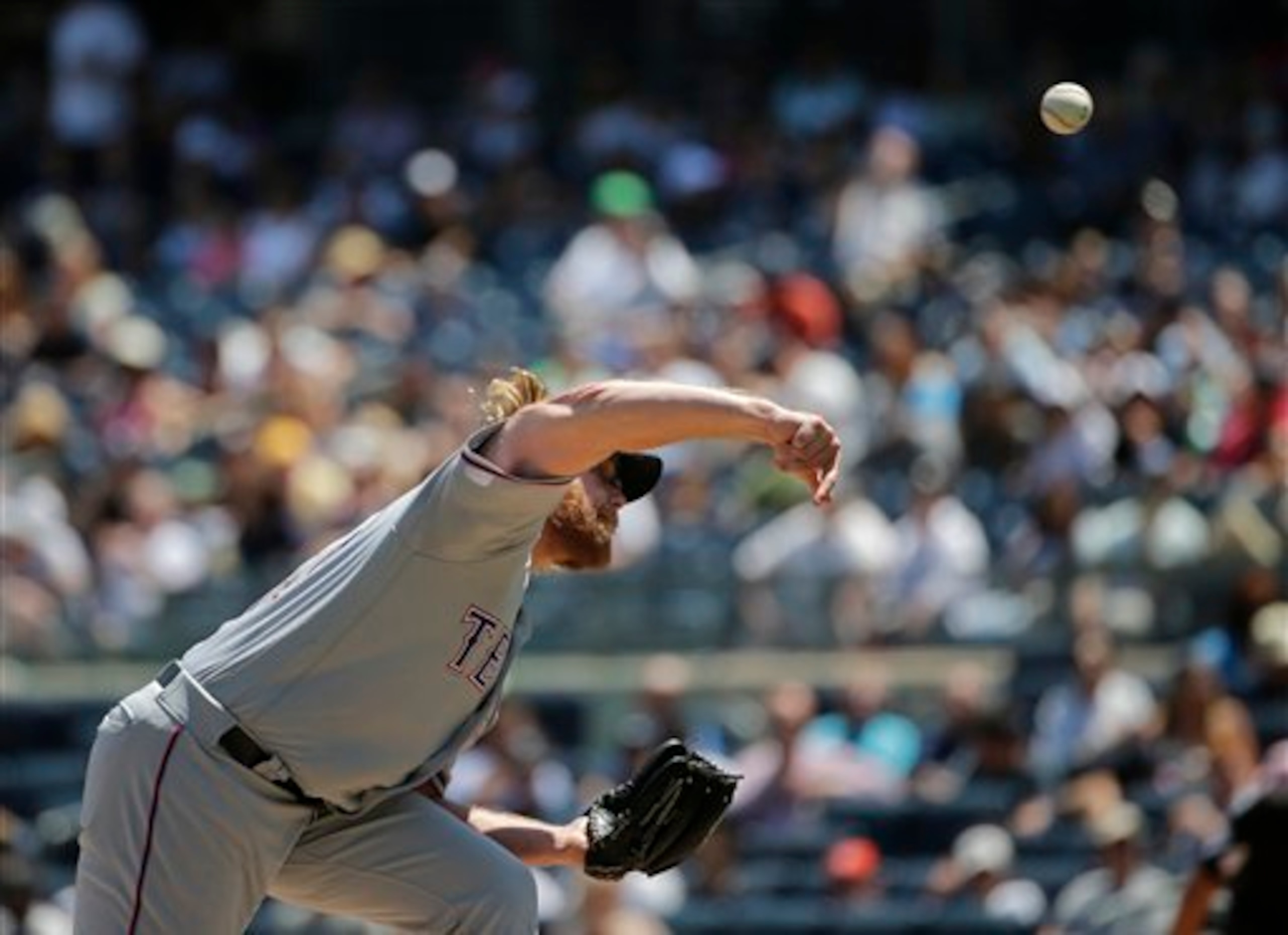 A.J. Griffin has piled up the strikeouts since returning from the disabled list.