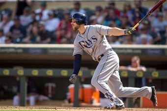 Steven Souza Jr. returned from a hip injury on Saturday.