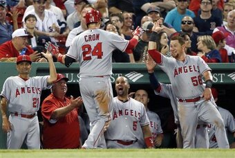 C.J. Cron went 8-for-11 with three homers and nine RBI on Friday and Saturday.