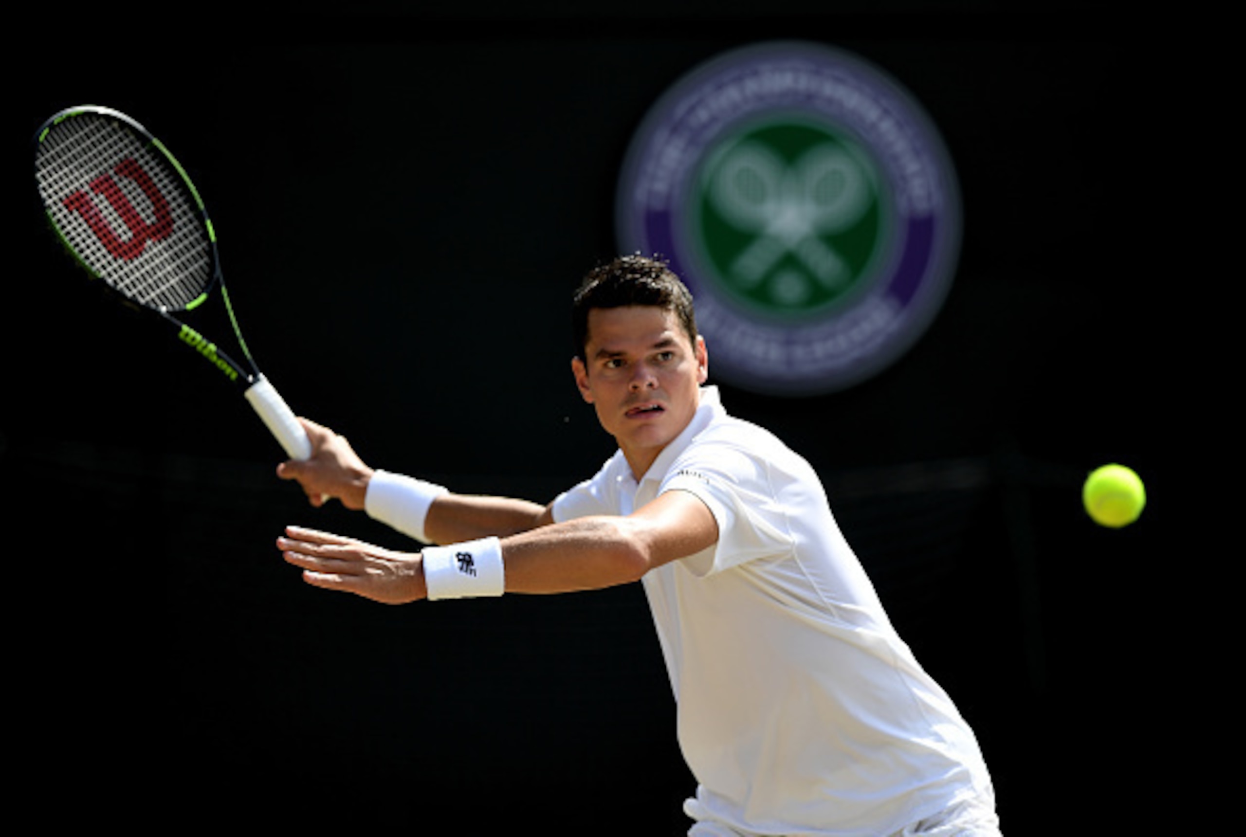 A composed Raonic is on the verge of his first Grand Slam final.