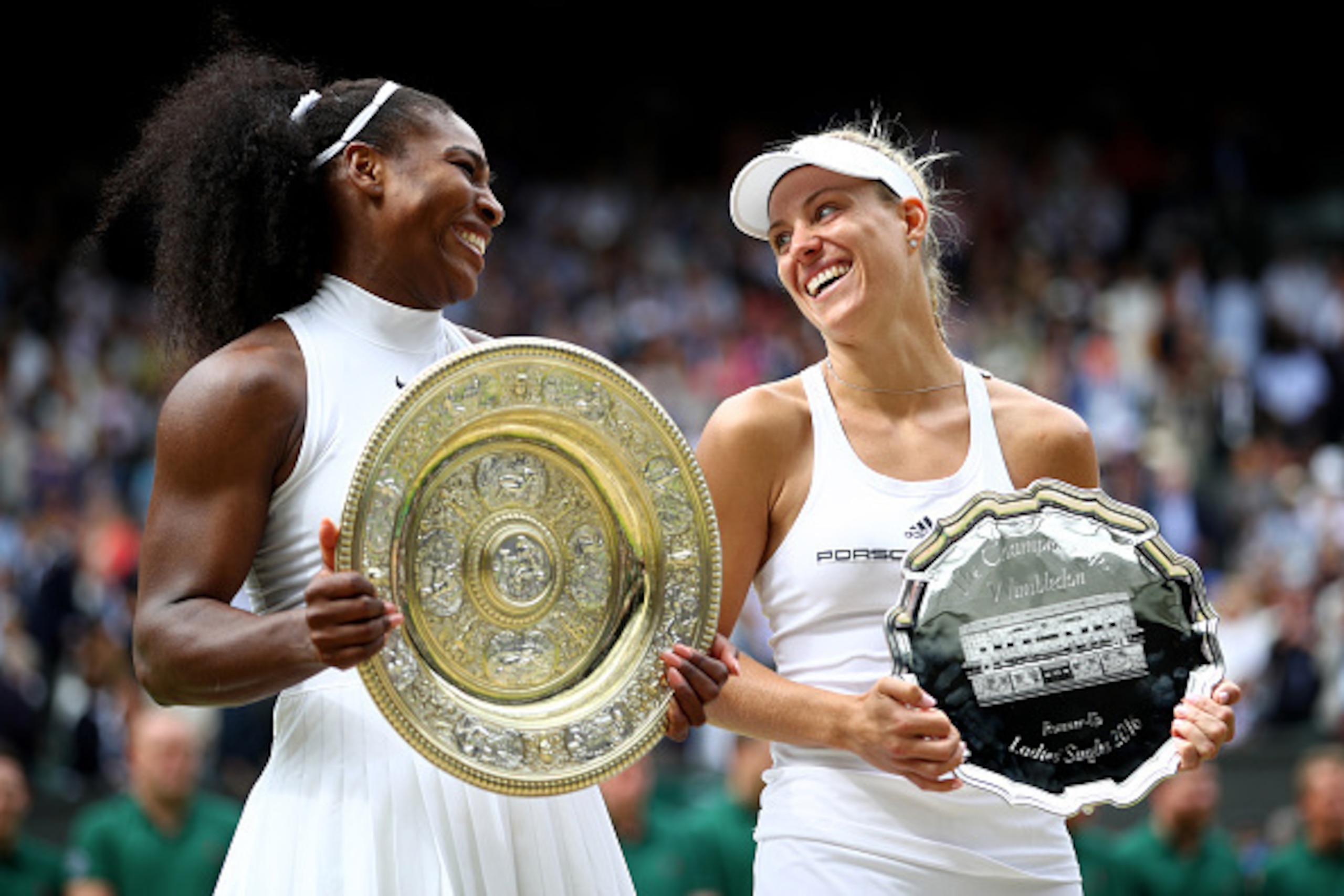 Serena Williams and Angelique Kerber have met in two Grand Slam finals this season.